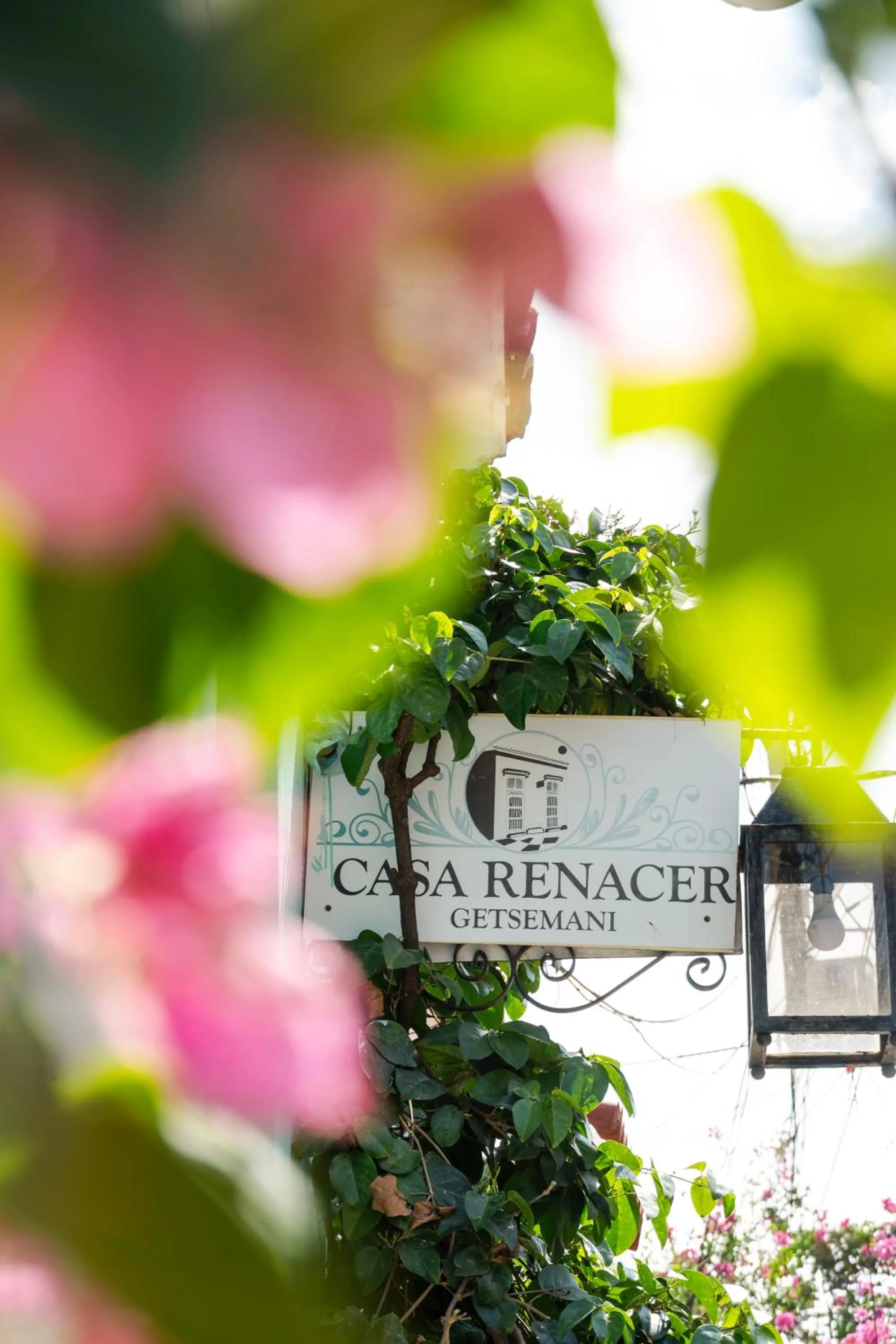 Facade/entrance in Casa Renacer