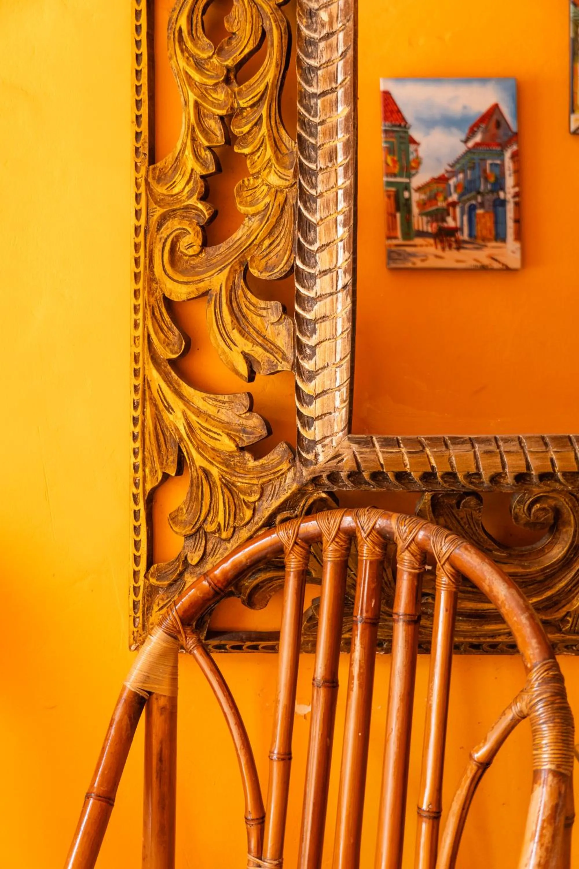Decorative detail in Casa Renacer