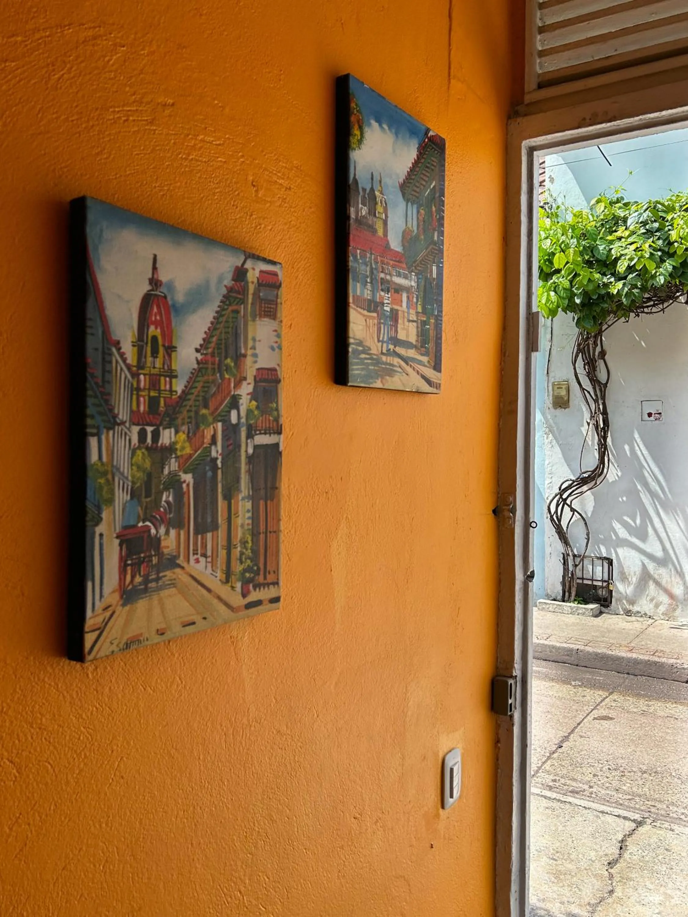 Lobby or reception in Casa Renacer