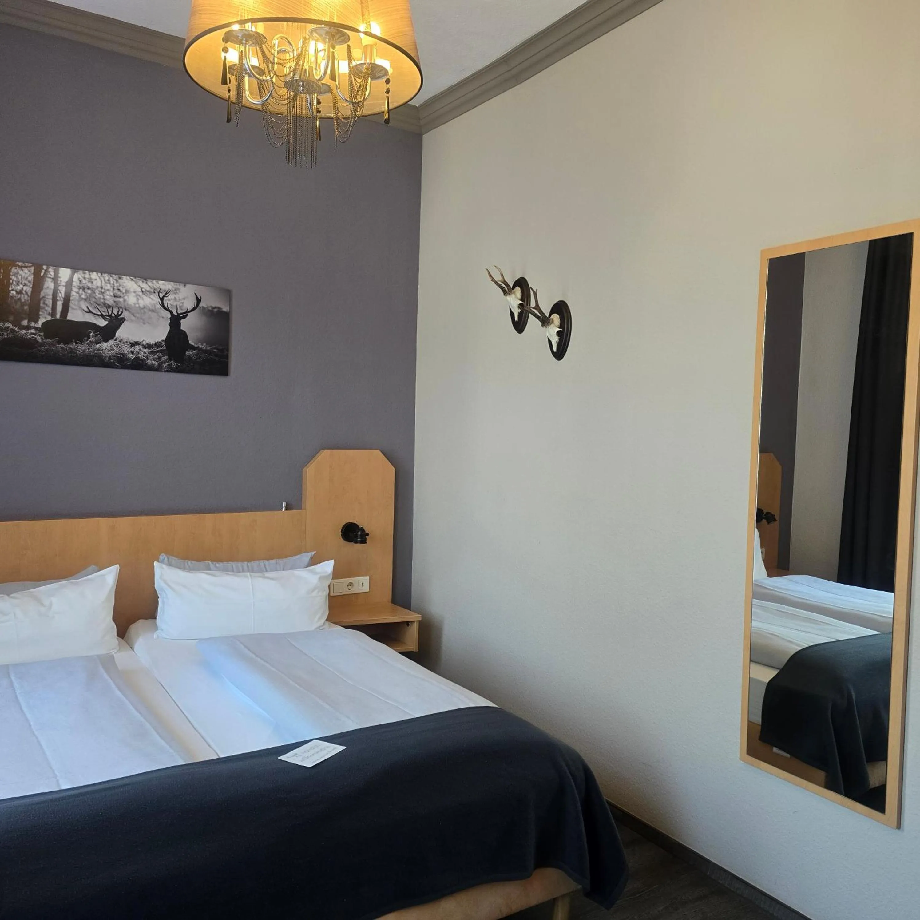 Photo of the whole room, Bed in Hotel am Kurpark