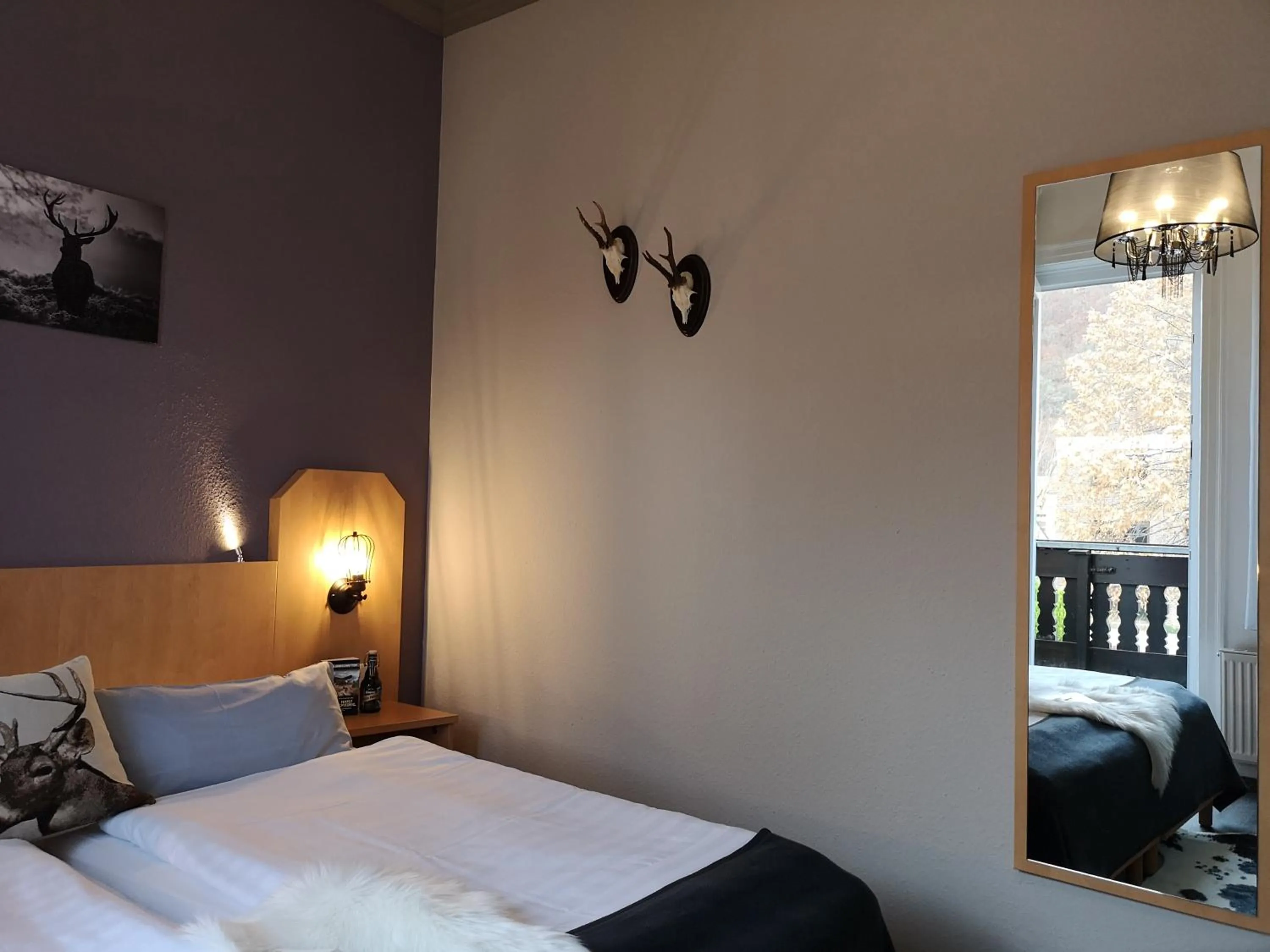 Photo of the whole room, Bed in Hotel am Kurpark
