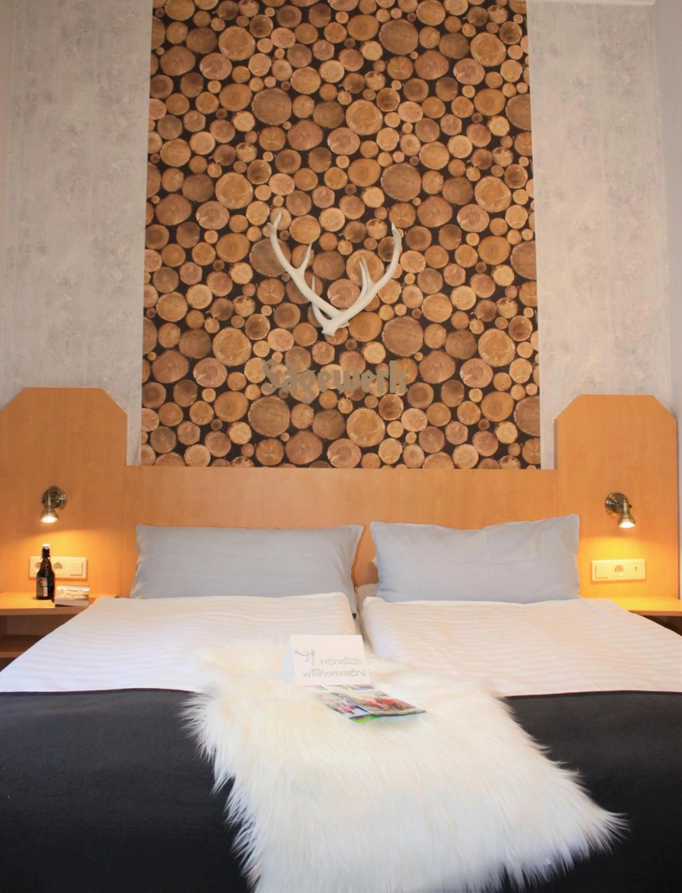 Bed in Hotel am Kurpark