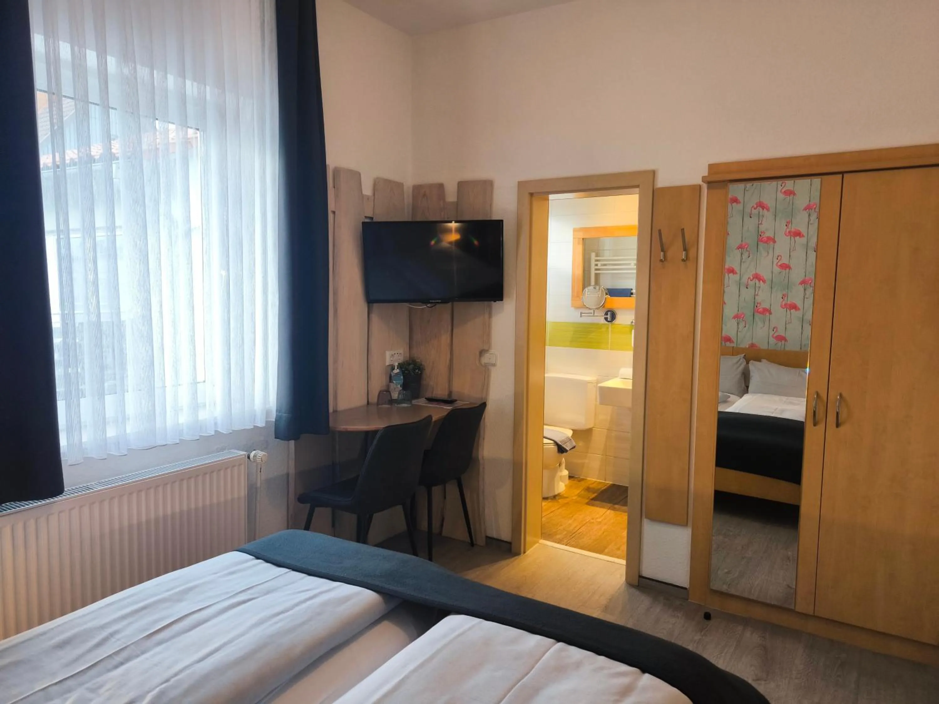 Parking, Bed in Hotel am Kurpark-Garni