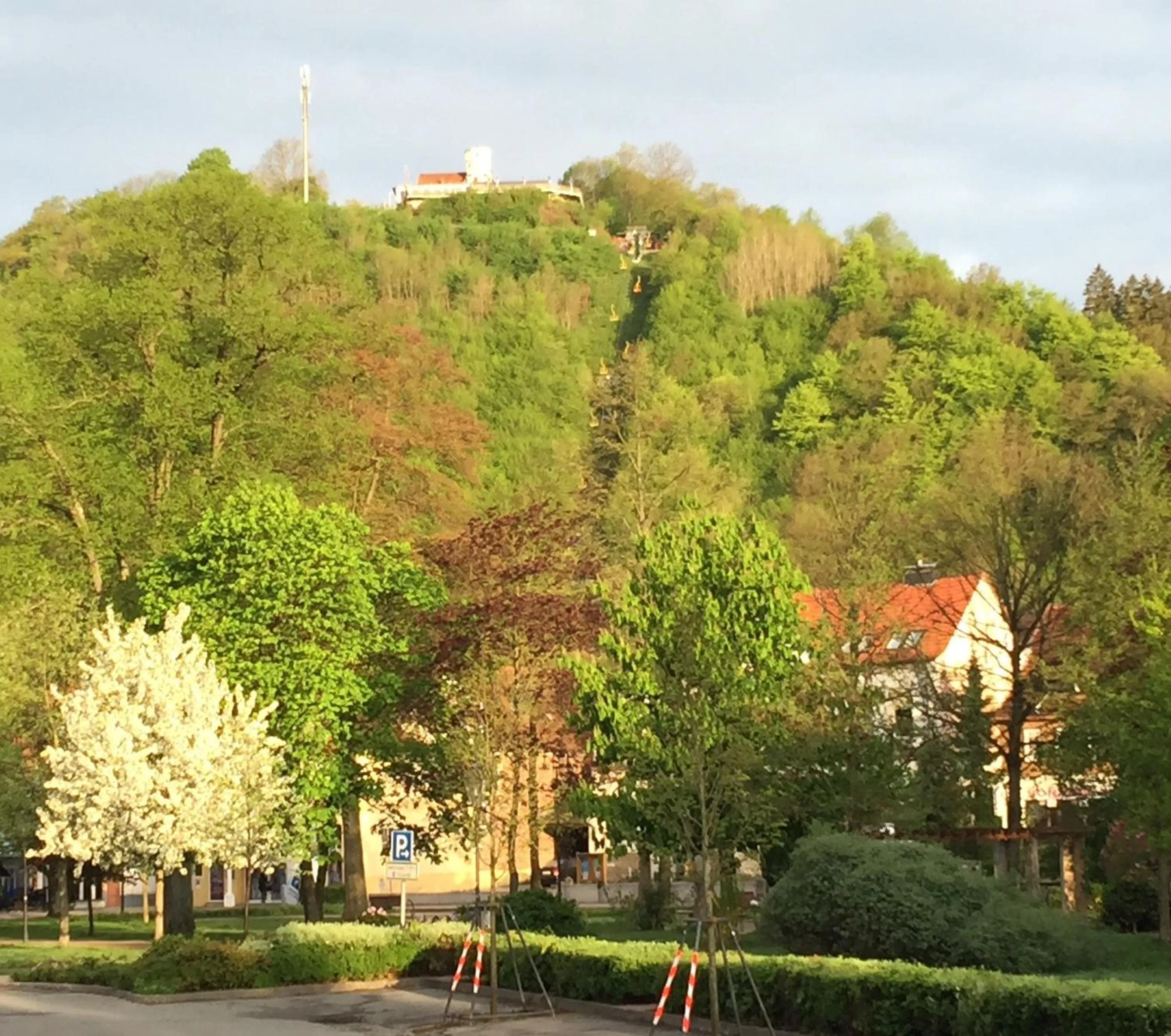 Natural landscape in Hotel am Kurpark