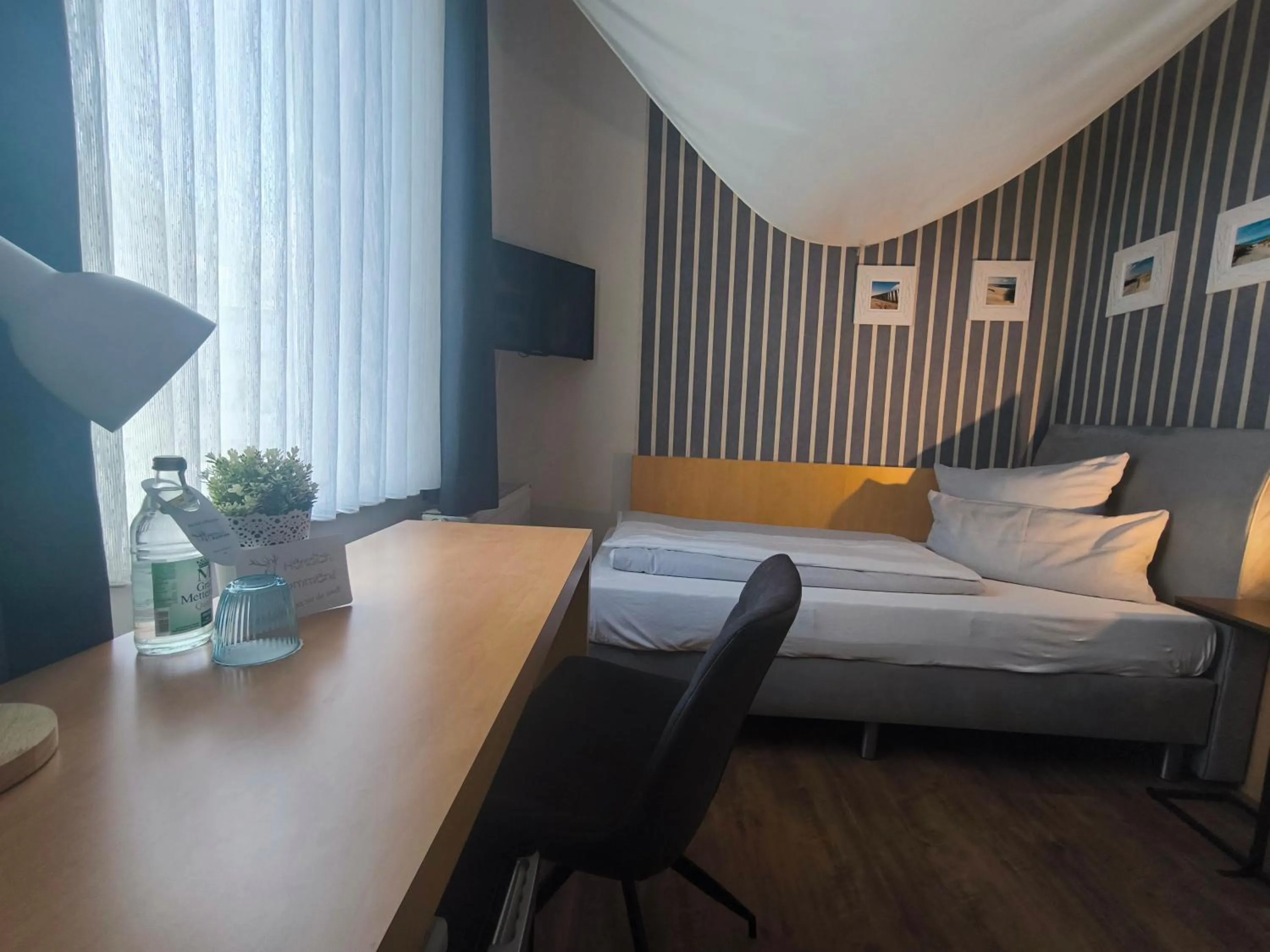 Parking, Bed in Hotel am Kurpark-Garni