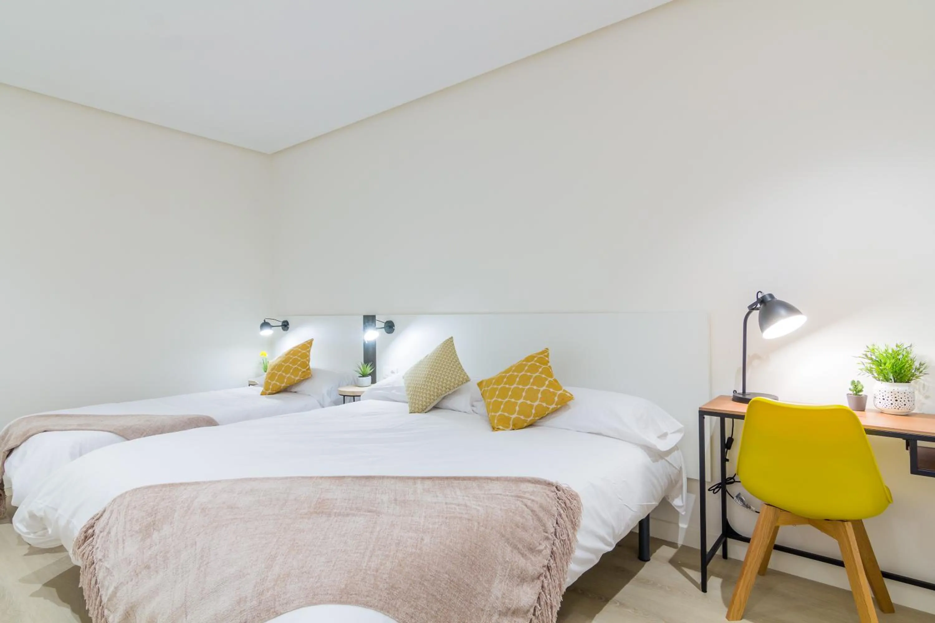 Bed in Pensión Buenpas