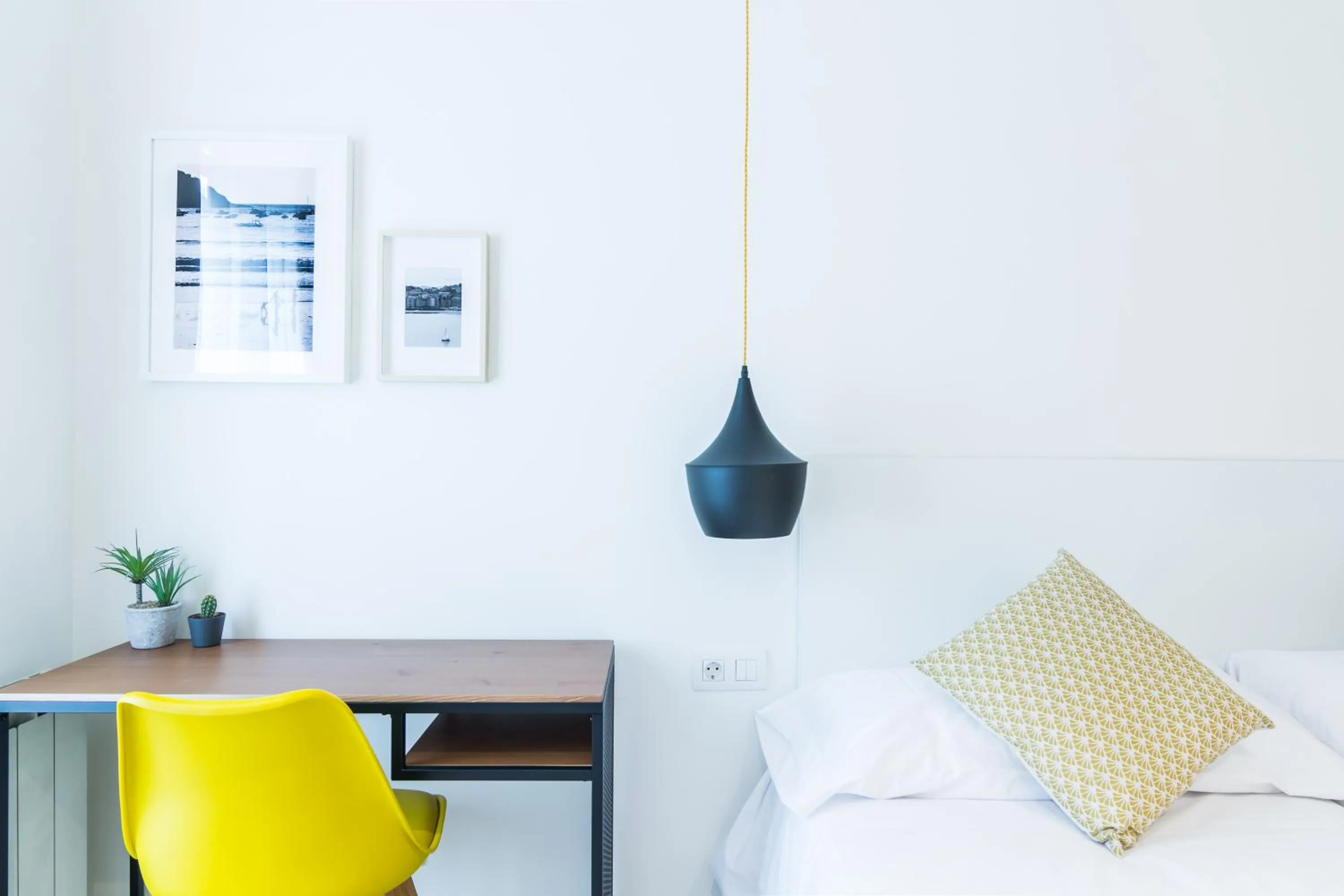 Bed in Pensión Buenpas