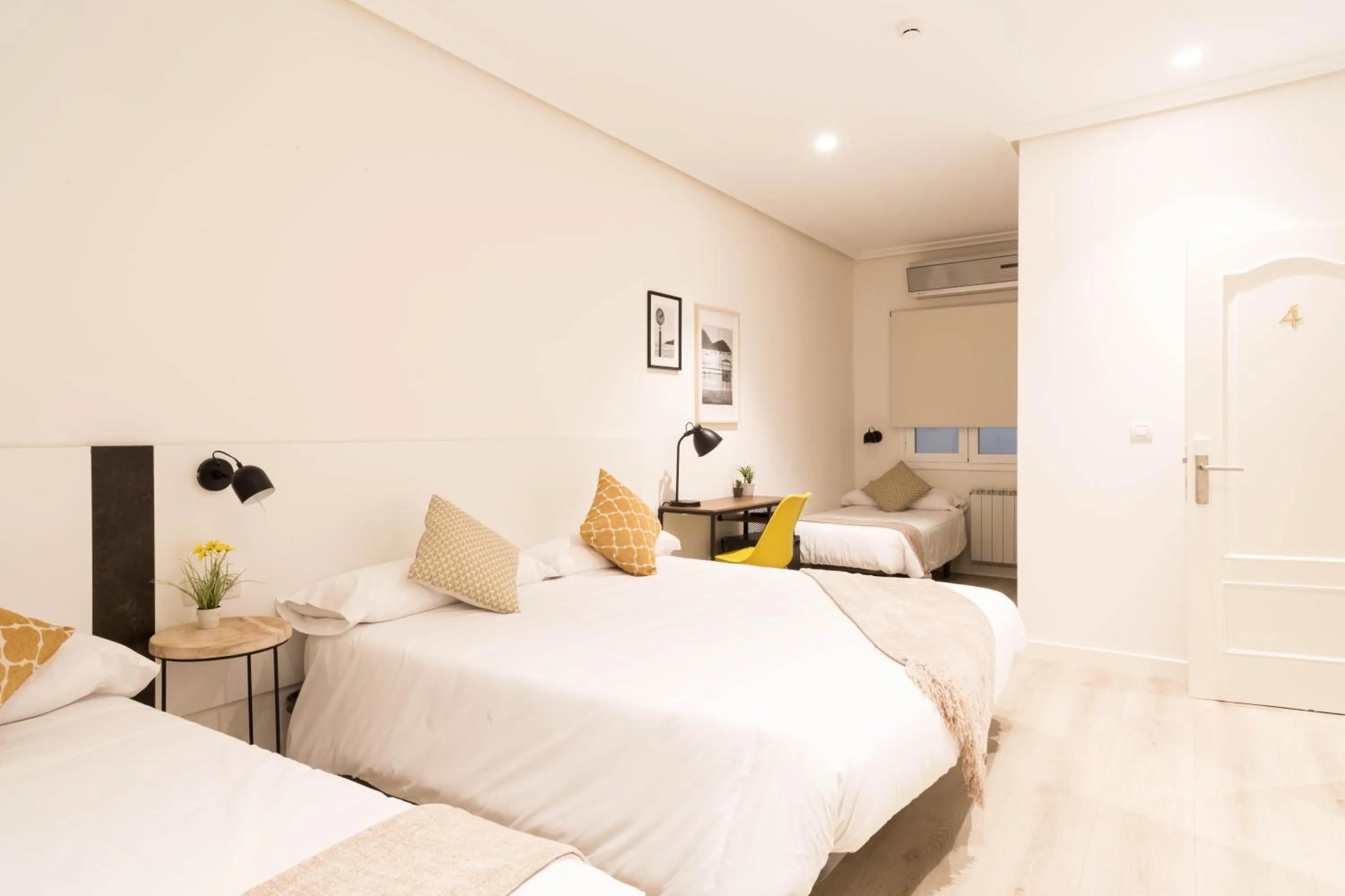 Bed in Pensión Buenpas