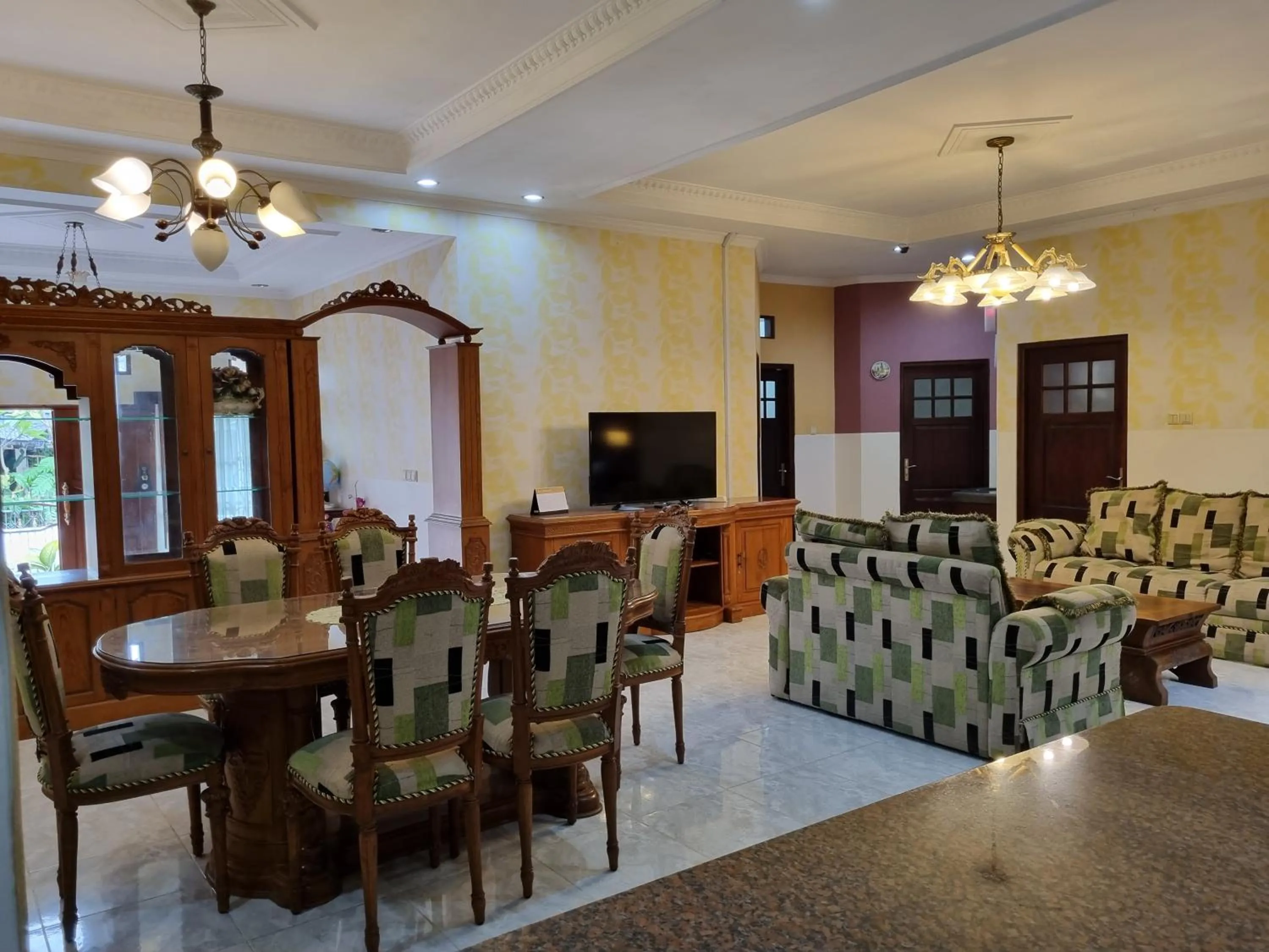 Dining area in House of Ken