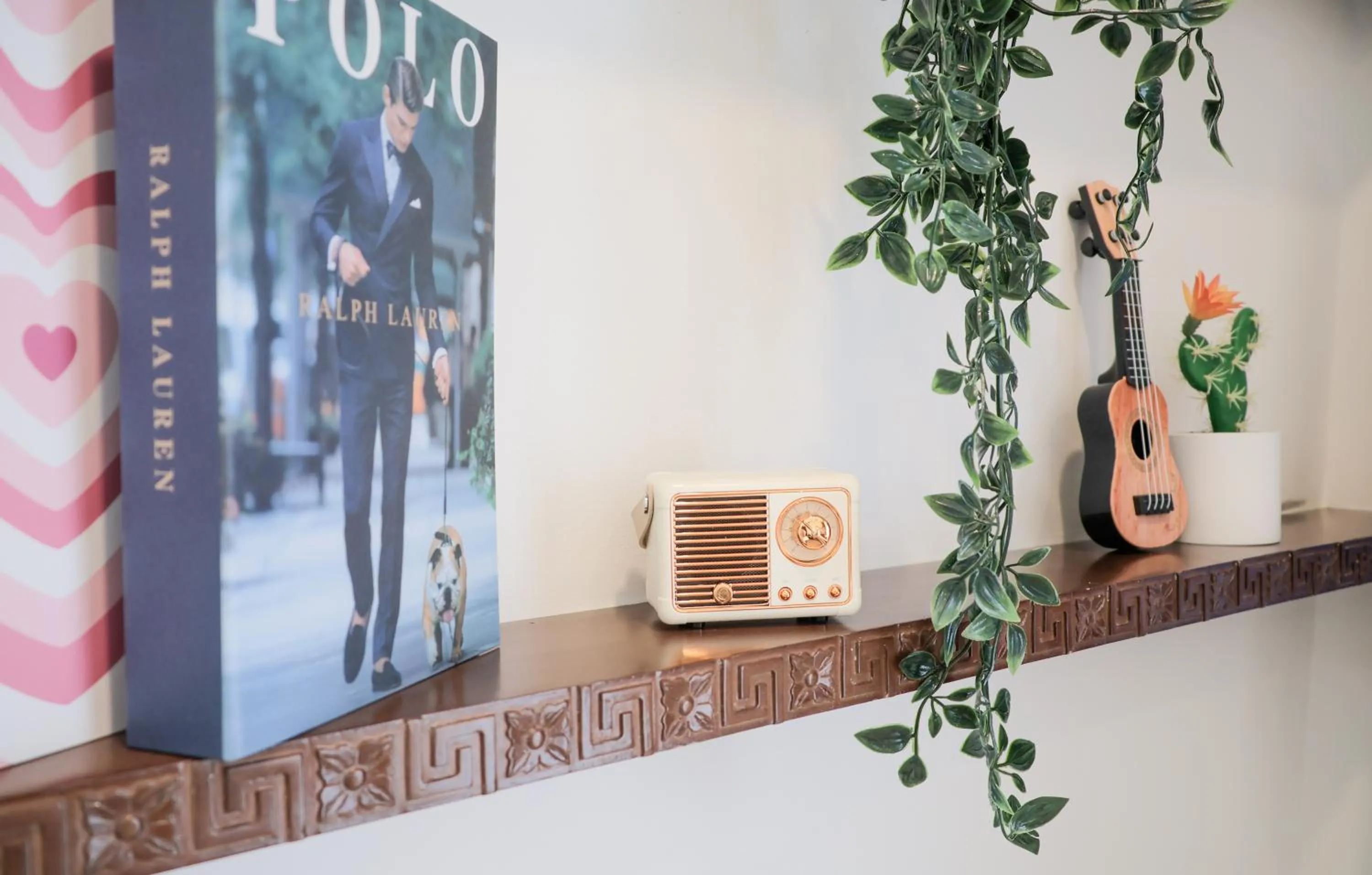 Decorative detail in T98 Westlake Quang An - Tay ho Center Garden View Studio!