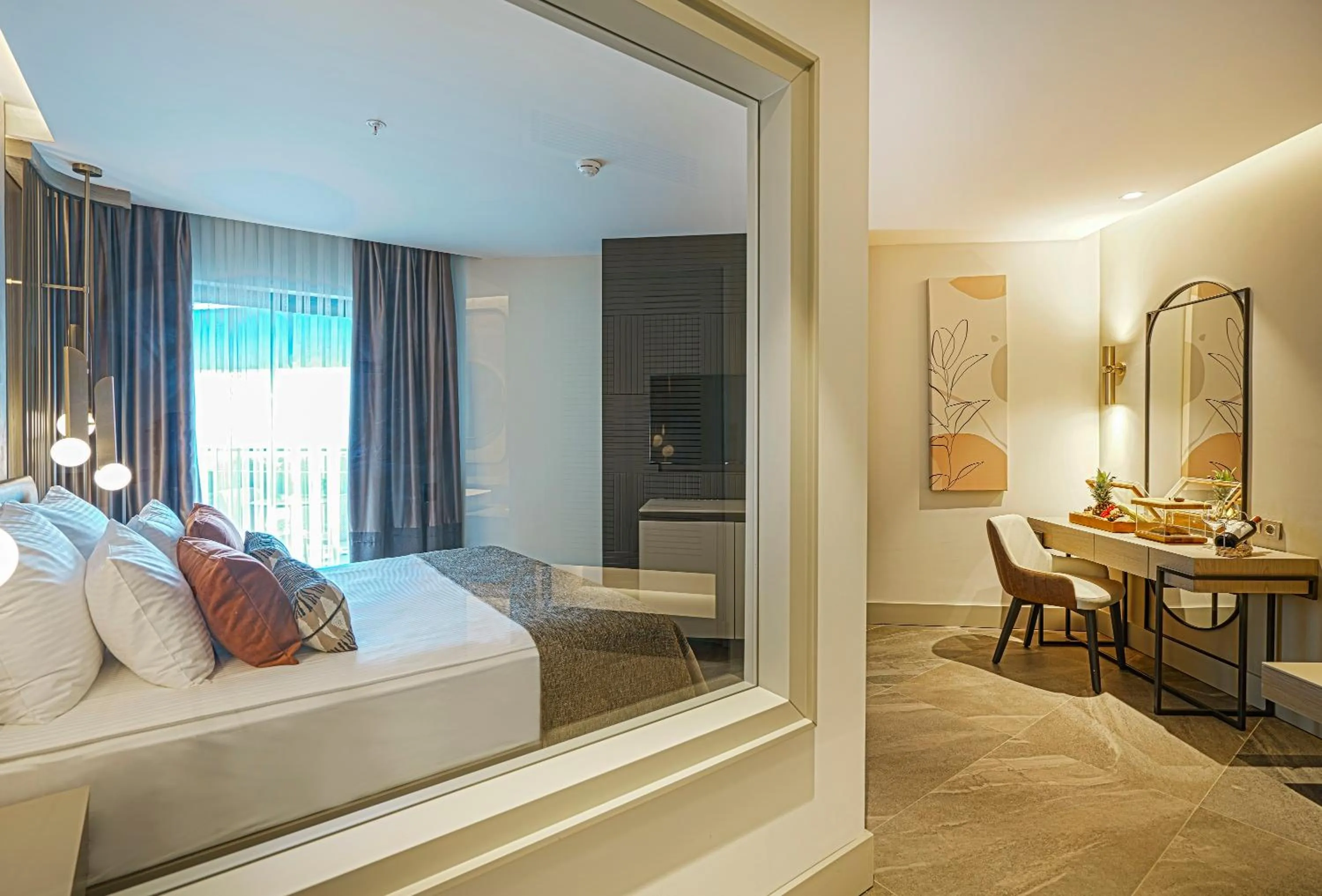 Photo of the whole room, Bed in Calyptus Kirman Premium - Ultra All Inclusive