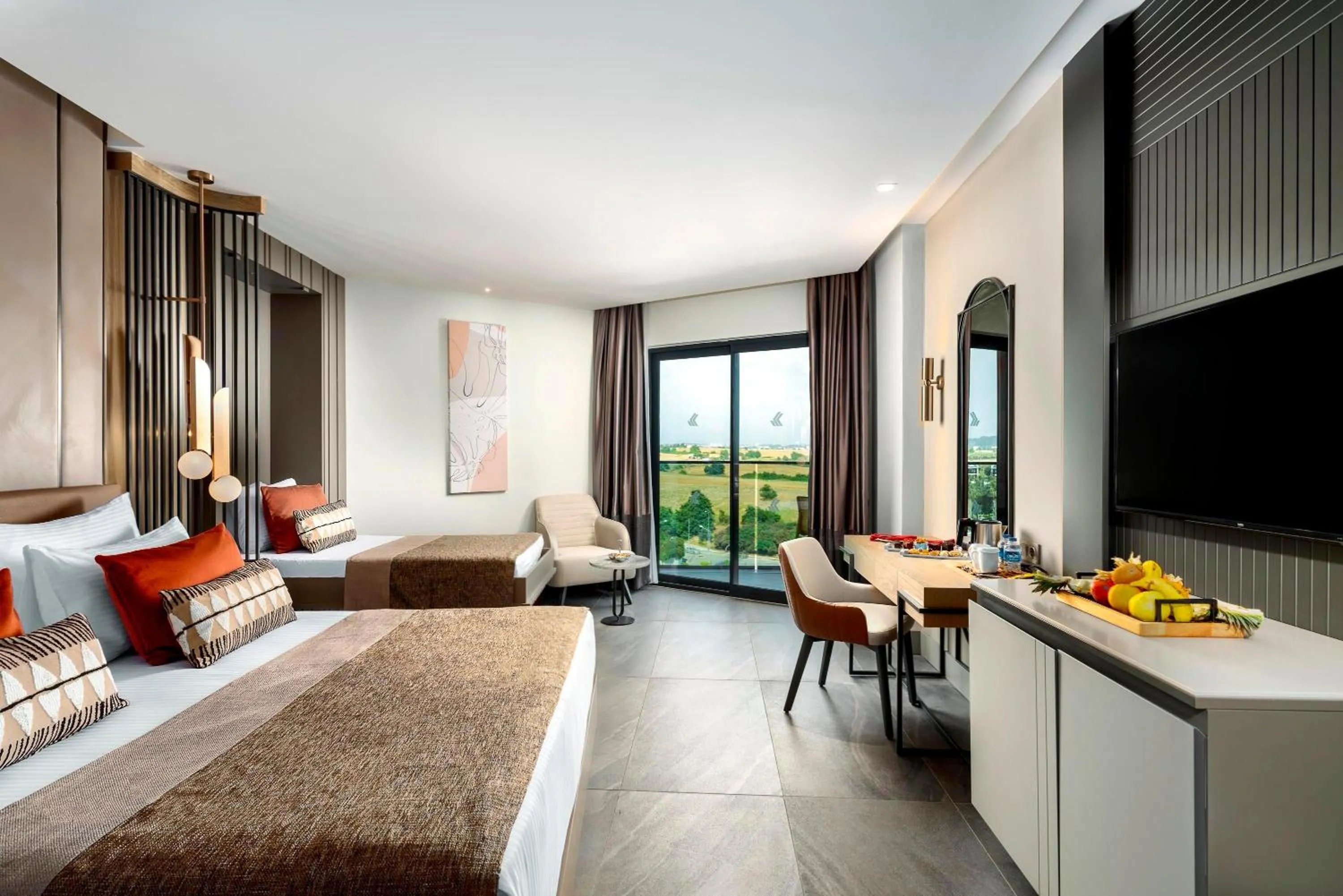 Photo of the whole room, Bed in Calyptus Kirman Premium - Ultra All Inclusive