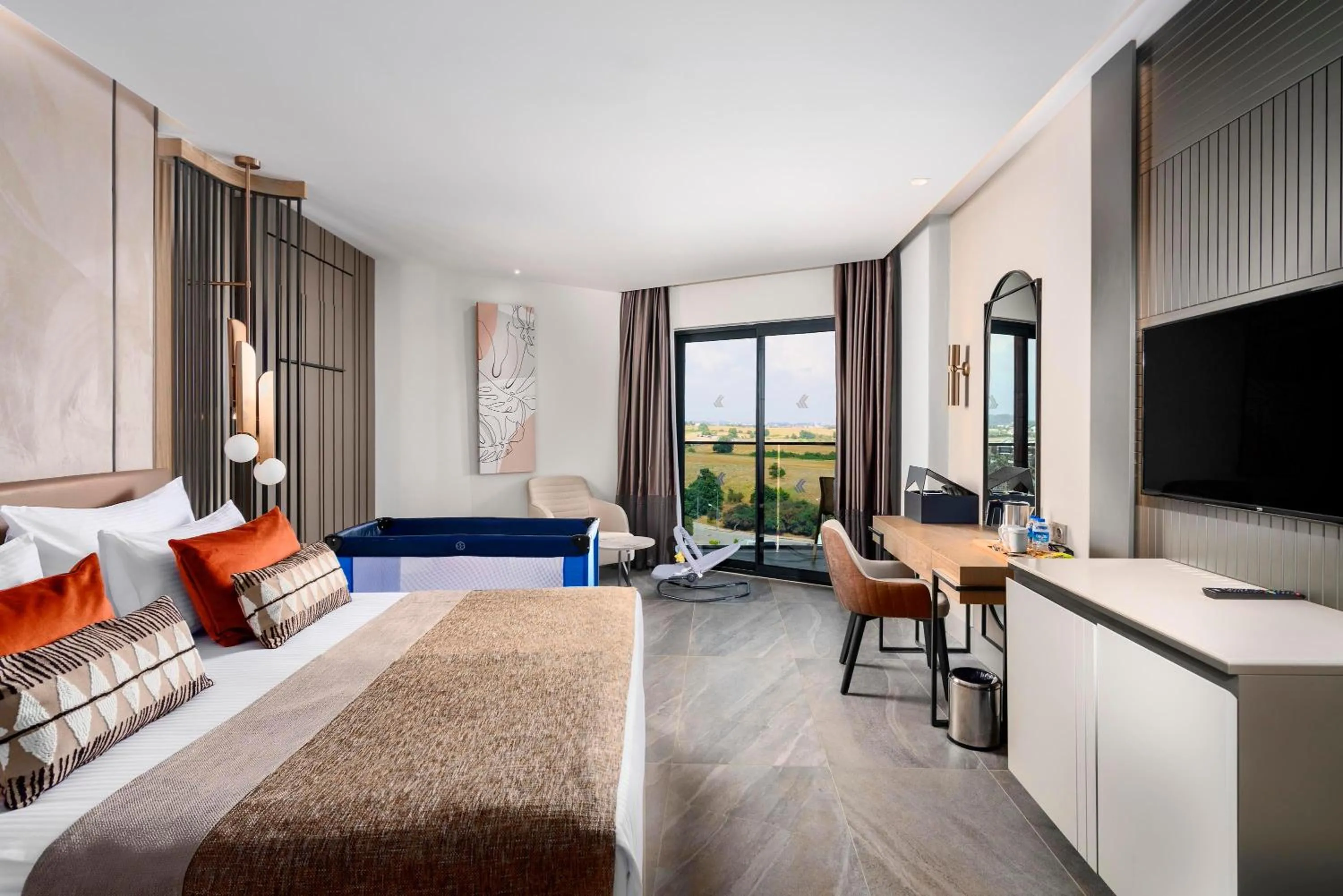 Photo of the whole room, Bed in Calyptus Kirman Premium - Ultra All Inclusive