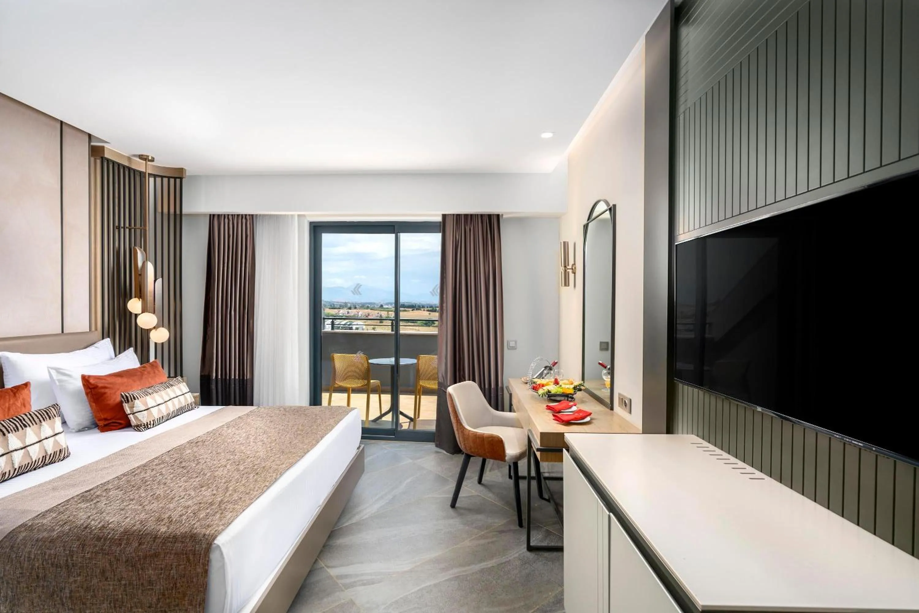 Photo of the whole room, Bed in Calyptus Kirman Premium - Ultra All Inclusive