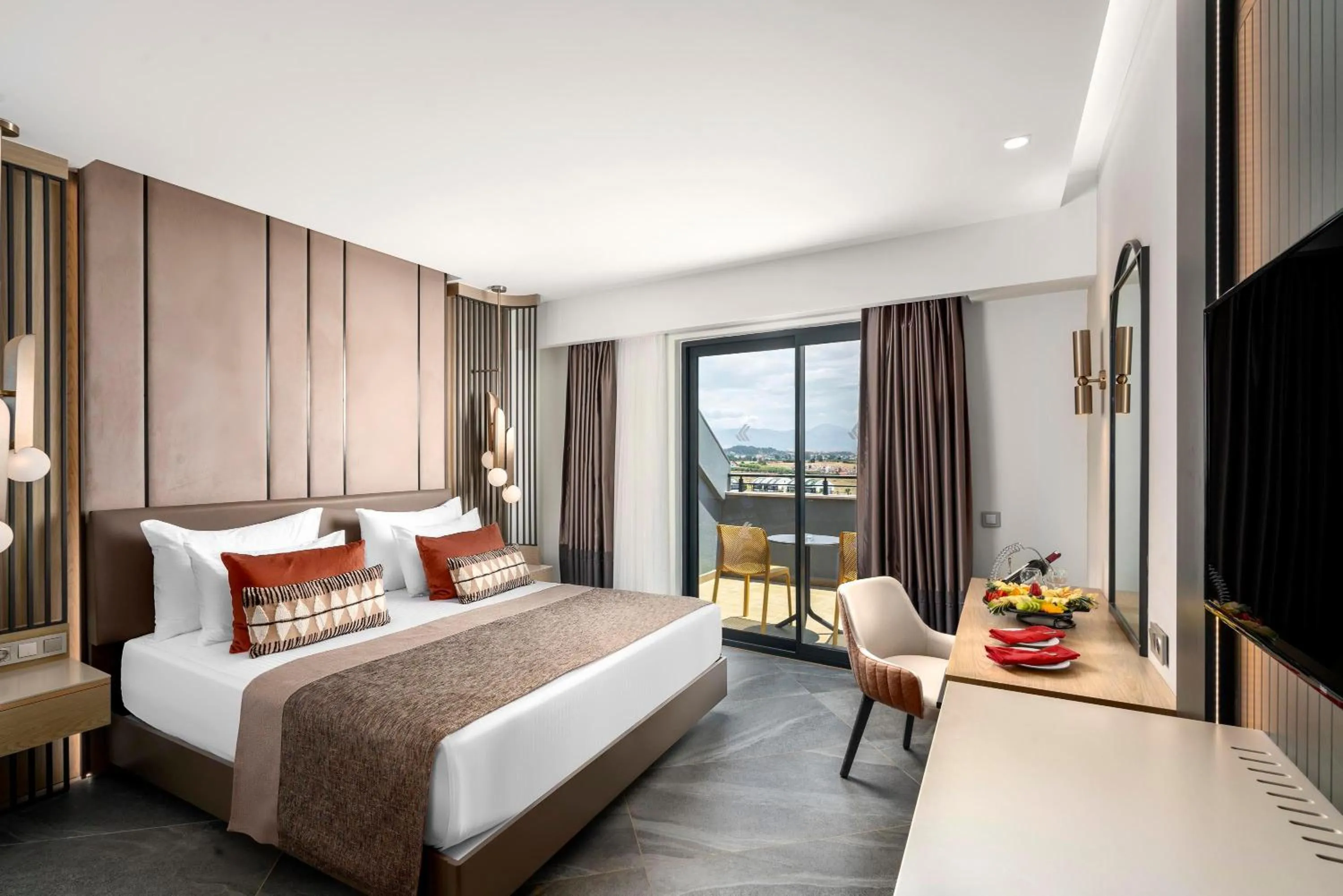 Photo of the whole room, Bed in Calyptus Kirman Premium - Ultra All Inclusive