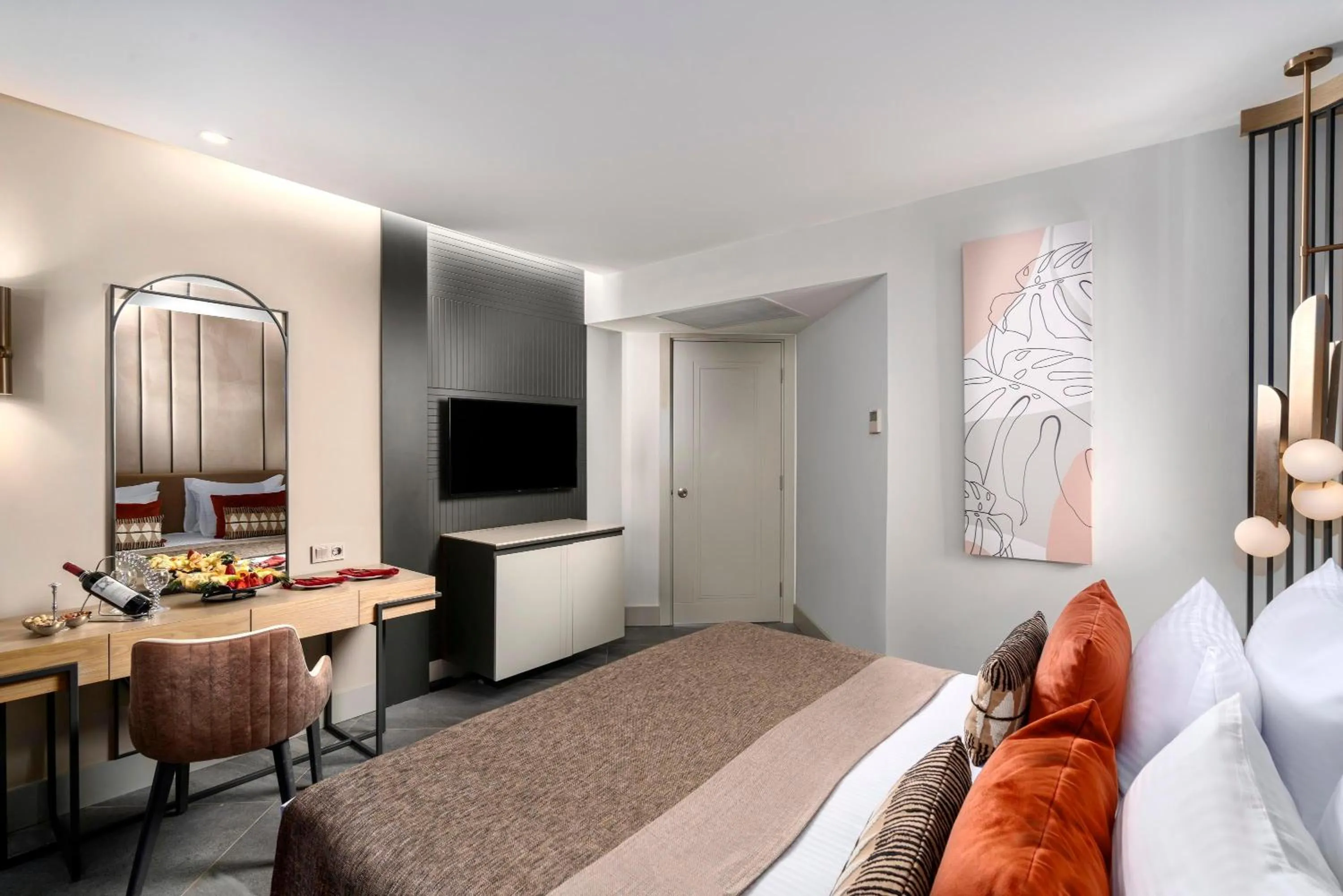 Photo of the whole room, Bed in Calyptus Kirman Premium - Ultra All Inclusive