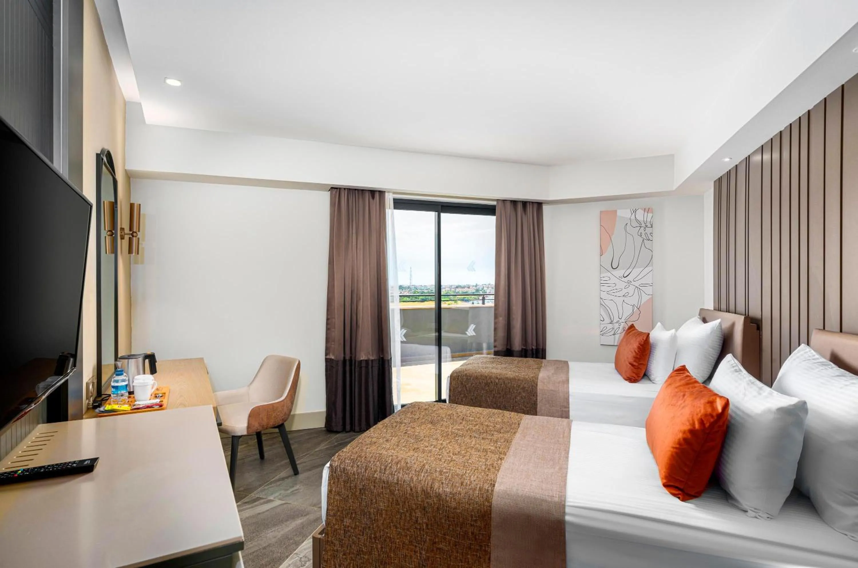 Photo of the whole room, Bed in Calyptus Kirman Premium - Ultra All Inclusive