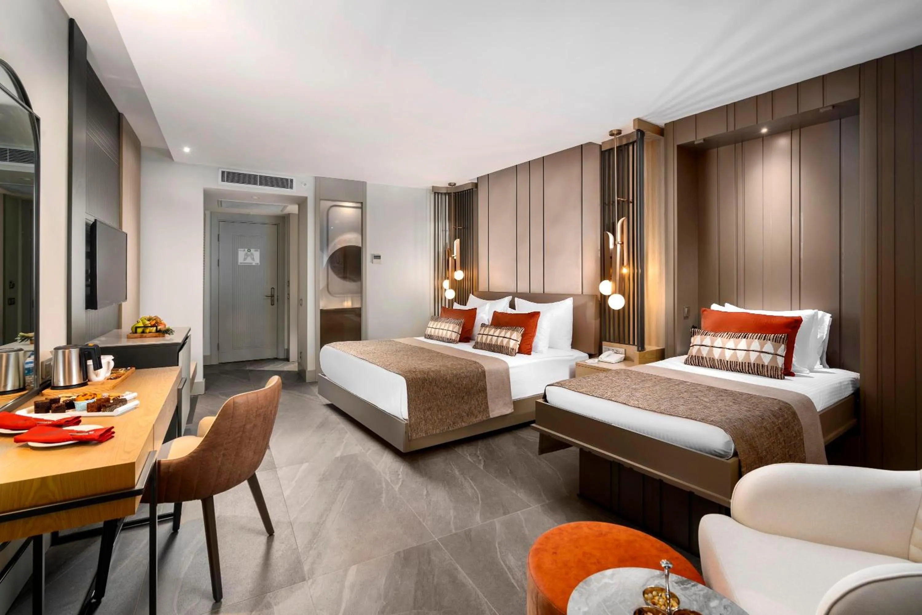 Photo of the whole room, Bed in Calyptus Kirman Premium - Ultra All Inclusive