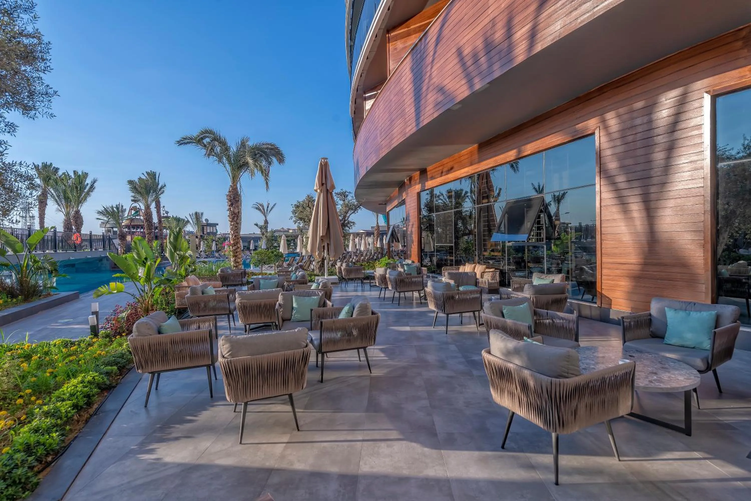 Patio in Calyptus Kirman Premium - Ultra All Inclusive