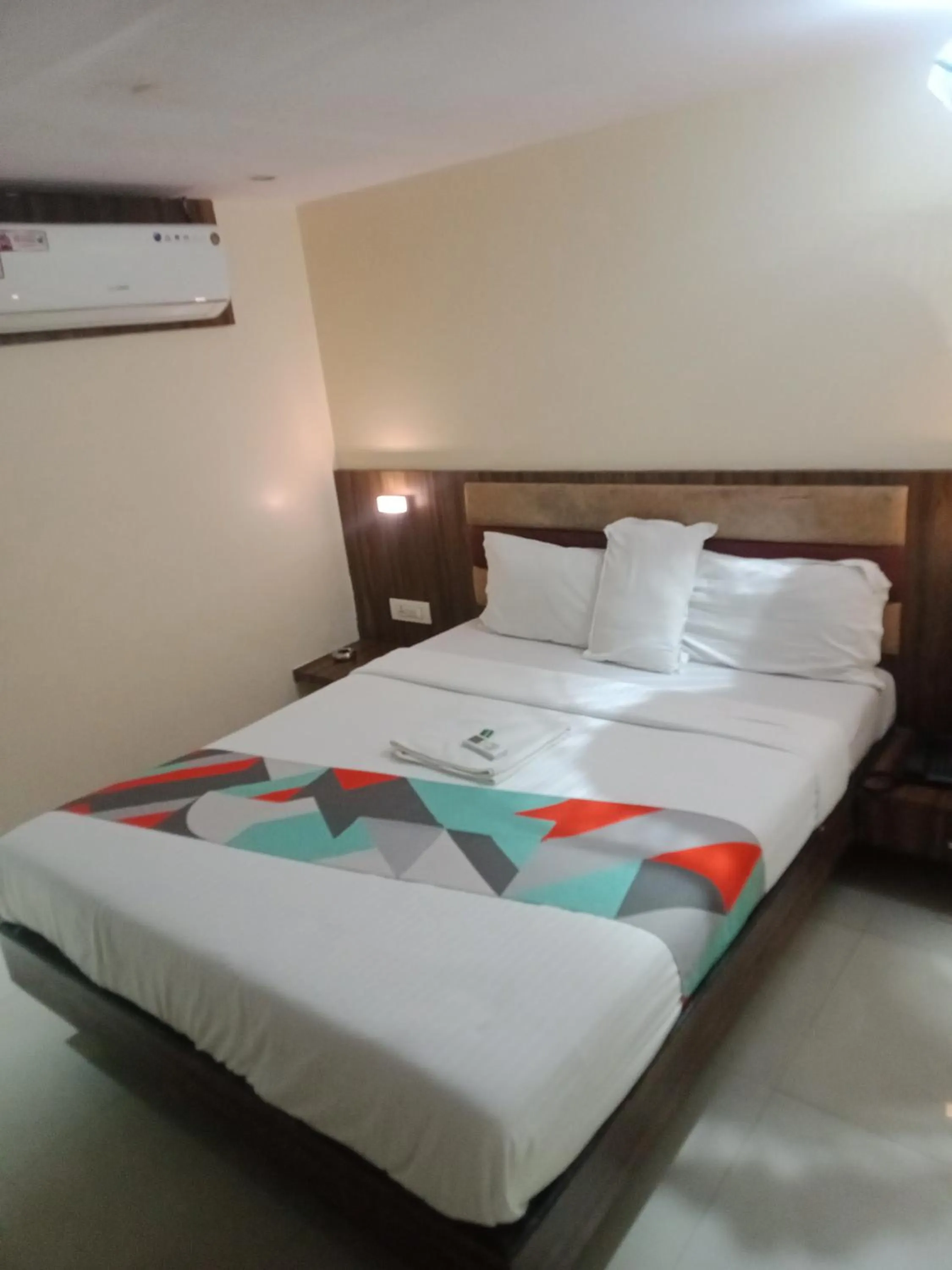 Bed in Hotel Castle Inn