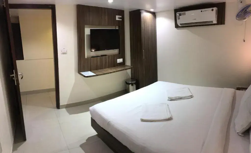 Bed in Hotel Castle Inn Bed in Hotel Castle Inn