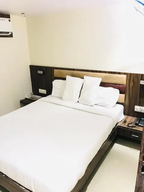 Bed in Hotel Castle Inn