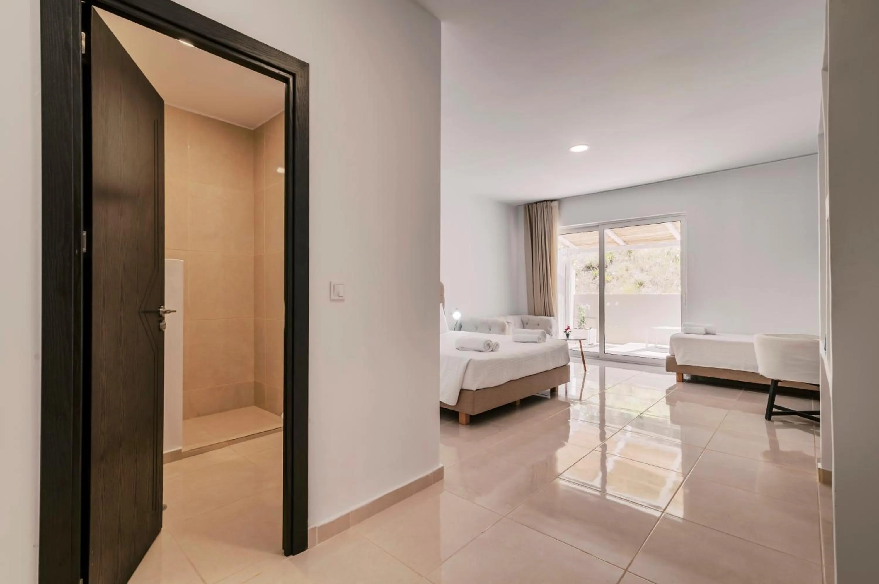 Bedroom, Bed in Bamboo Suites Hotel - Adults Only