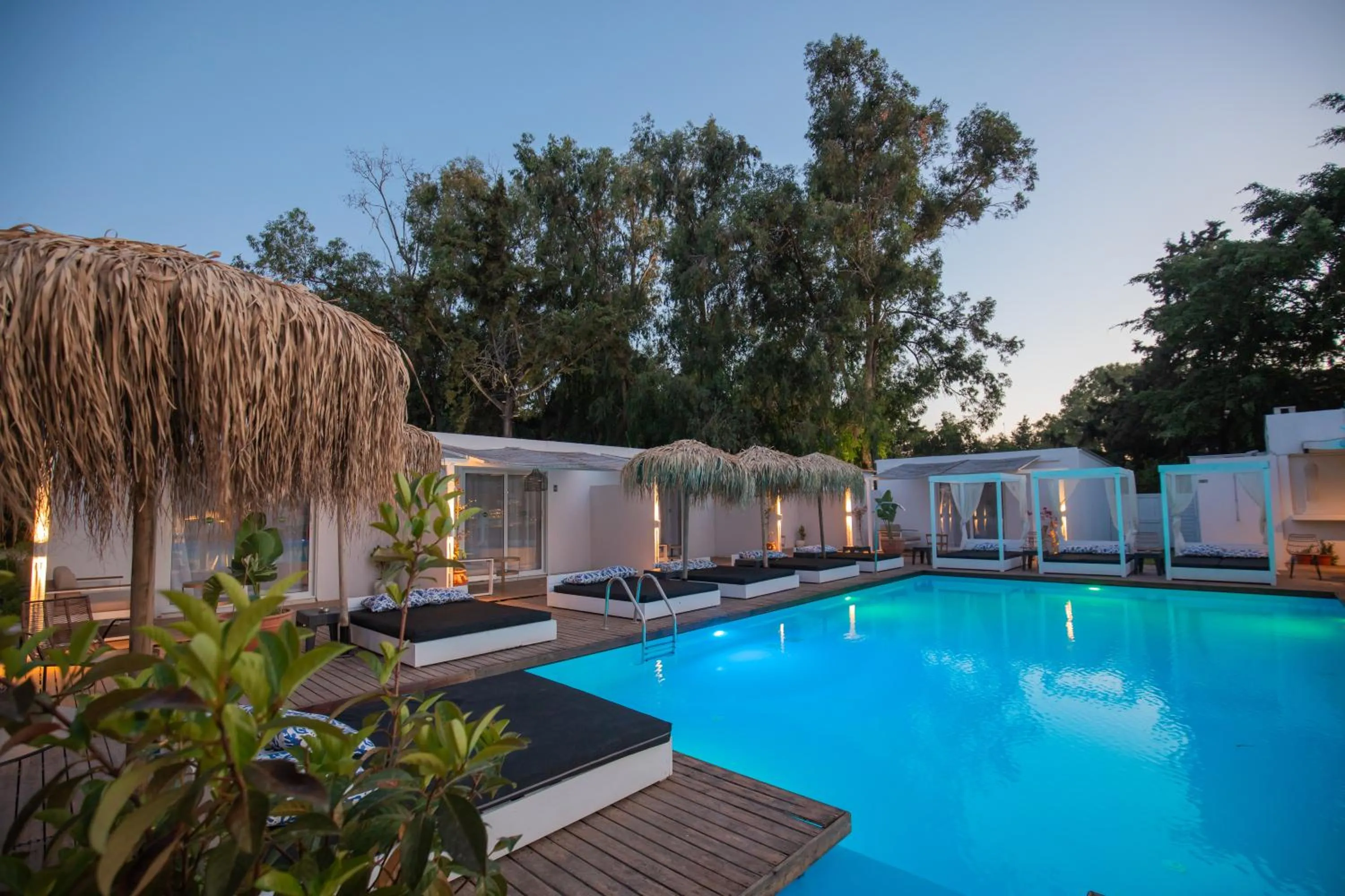 Swimming pool in Bamboo Suites Hotel - Adults Only