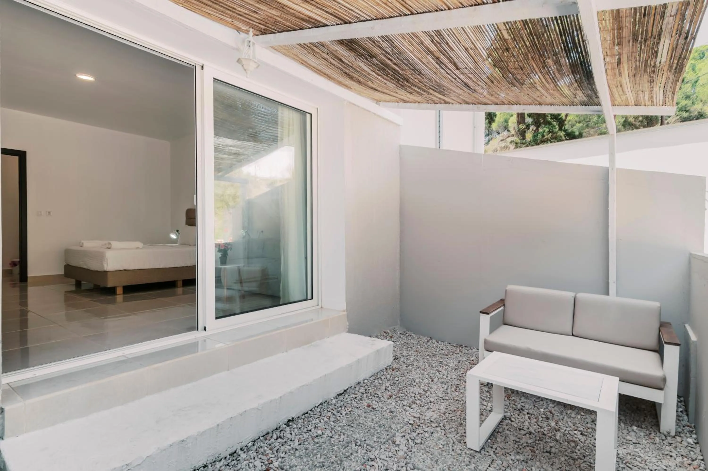 Patio in Bamboo Suites Hotel - Adults Only