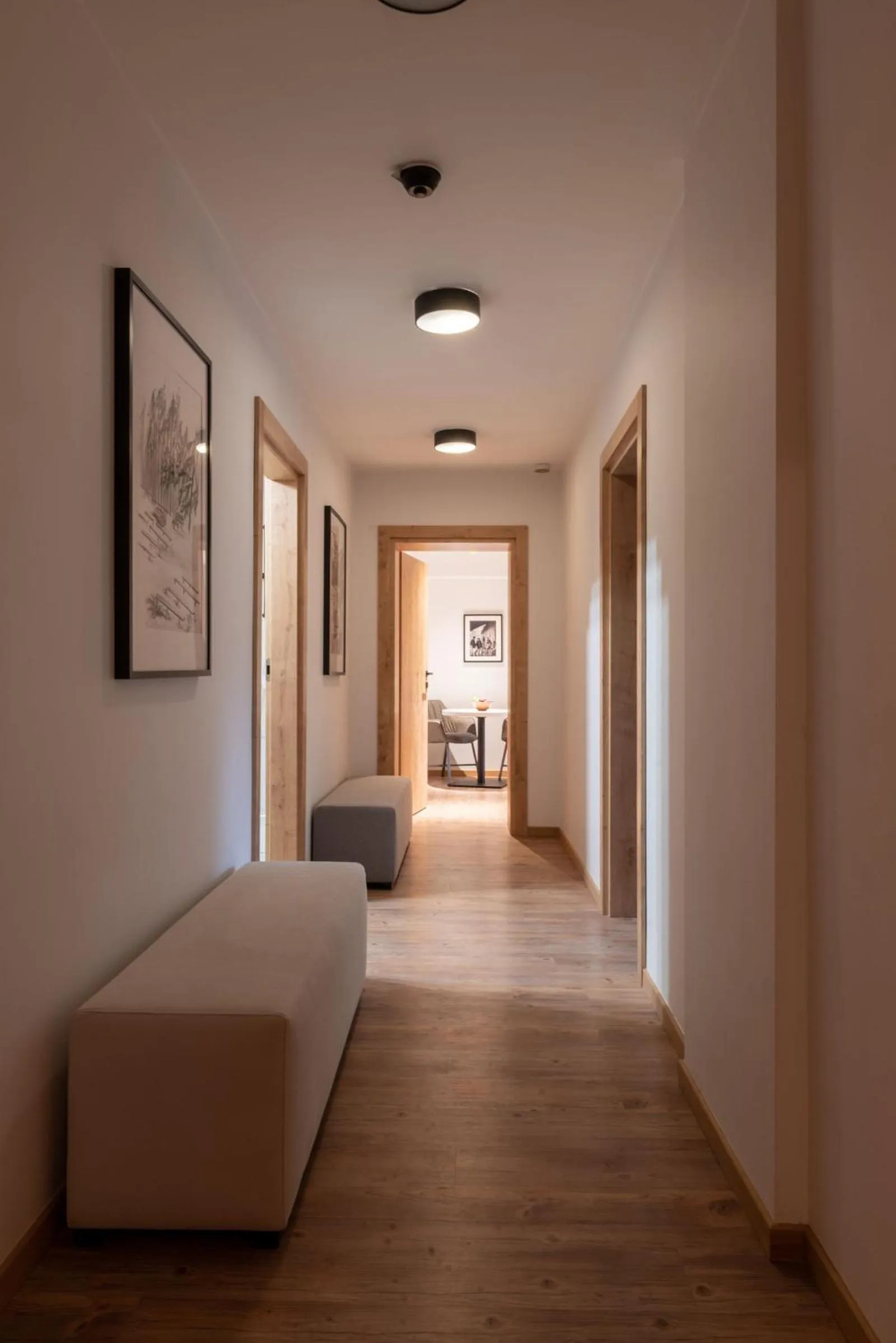 Seating area, Bed in Willa 74 Wisła