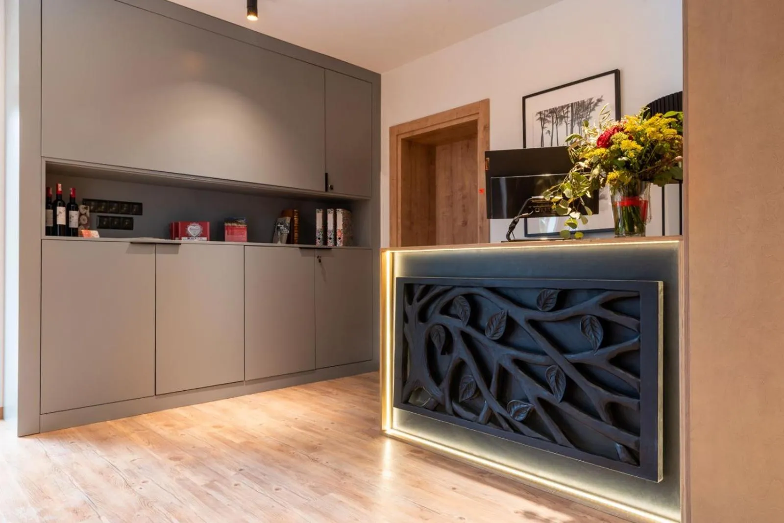 Lobby or reception in Willa 74 Wisła