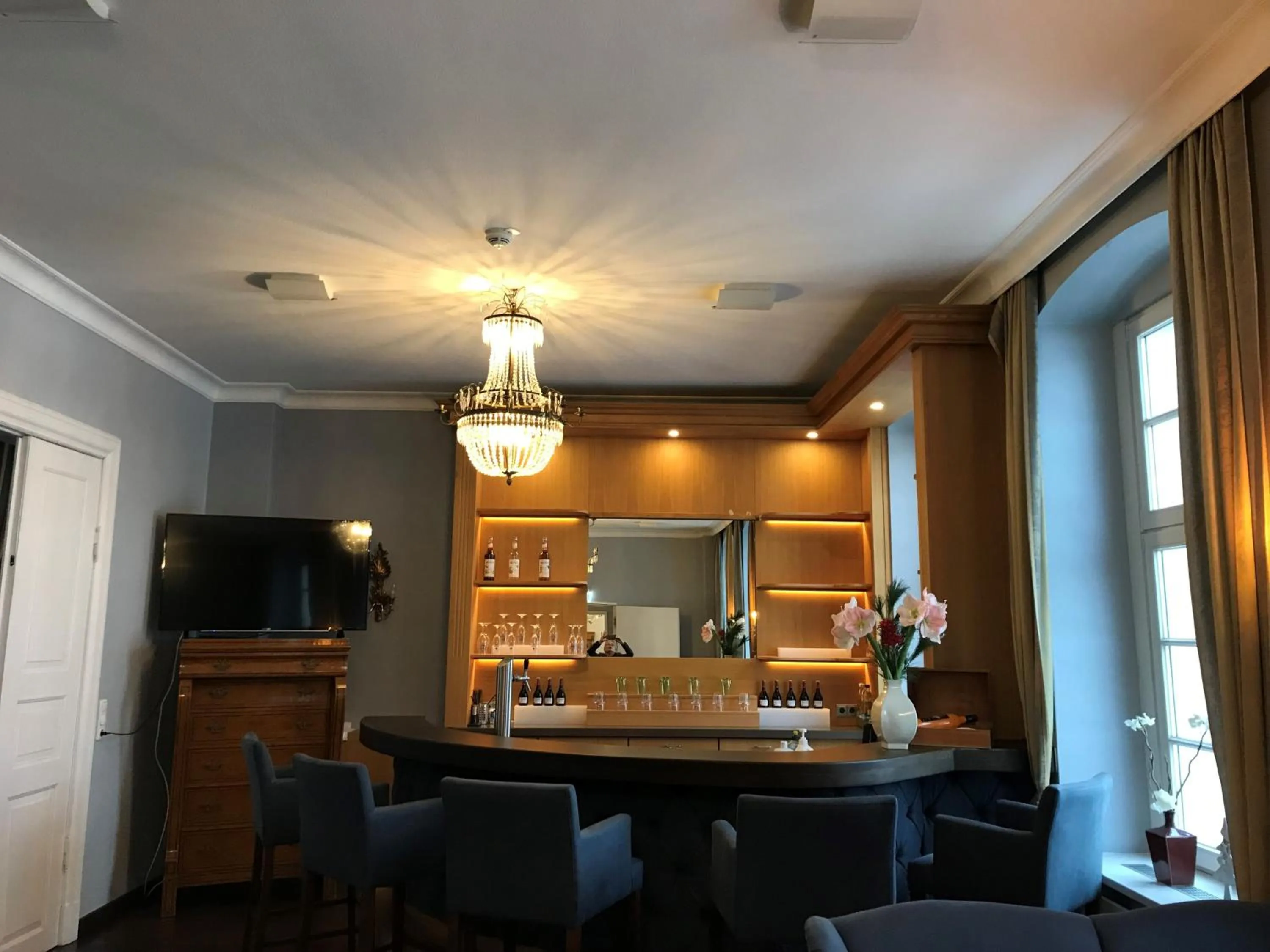 Lounge or bar in Hotel Prinzenpalais Bad Doberan