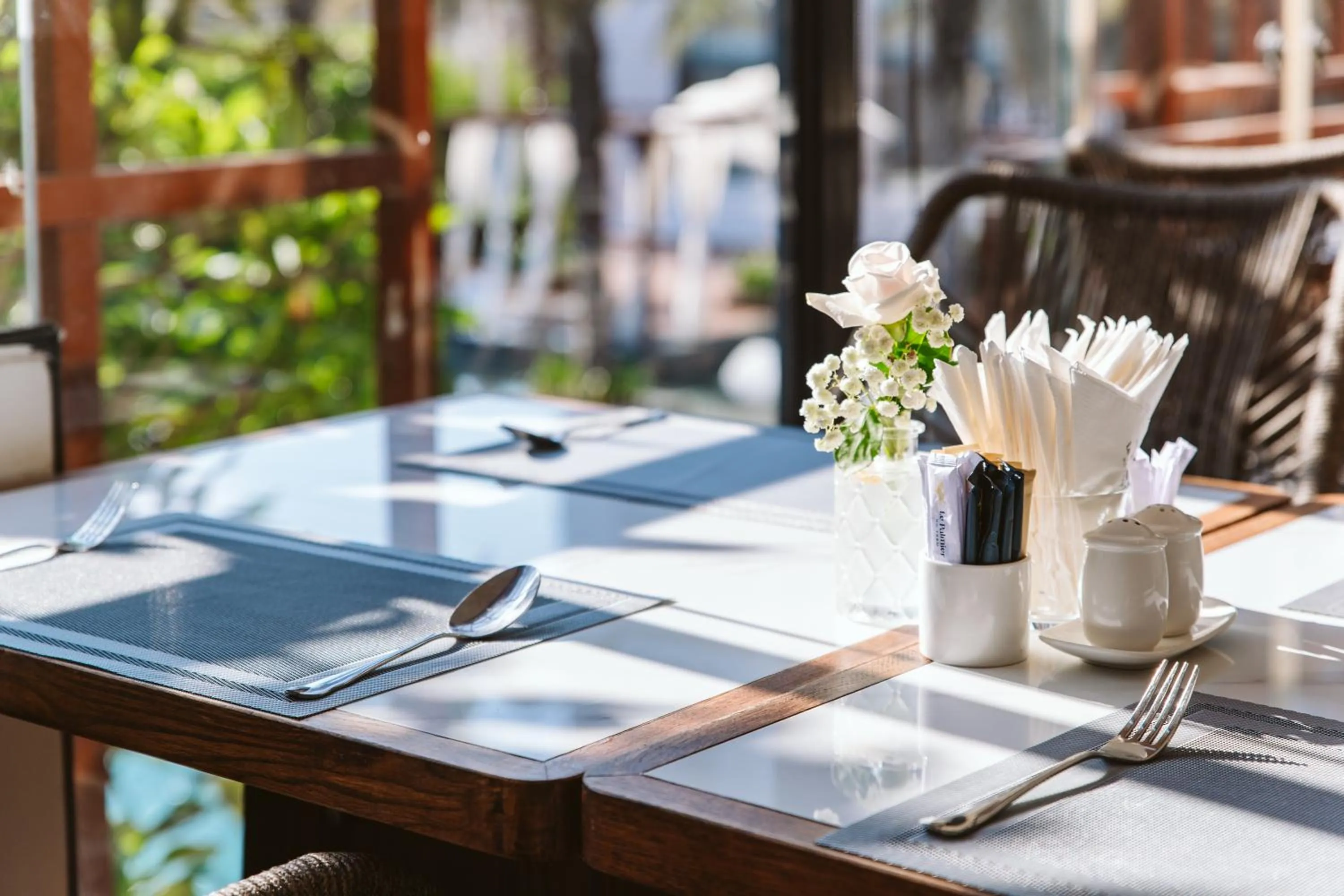 Restaurant/places to eat in Le Palmier Ho Tram Resort - Beachfront with Private Beach