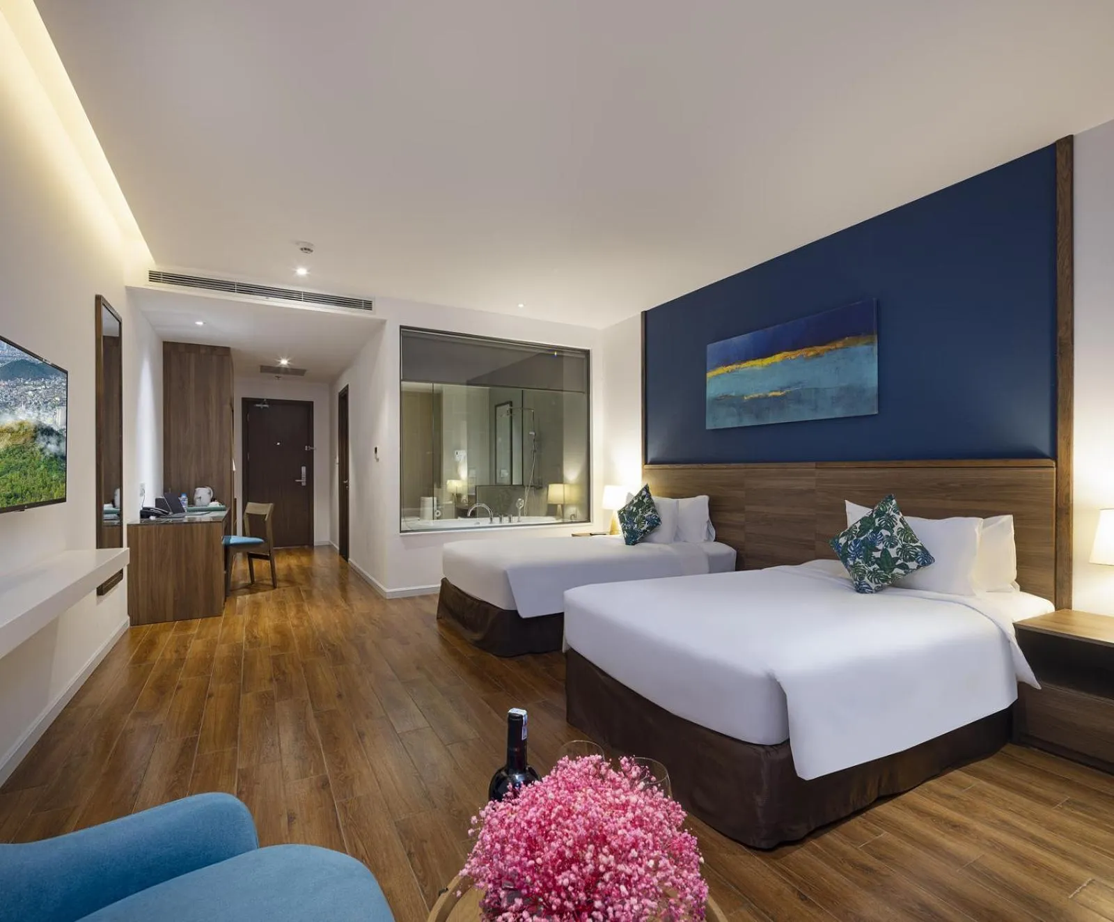 Bed in Le Palmier Ho Tram Resort - Beachfront with Private Beach