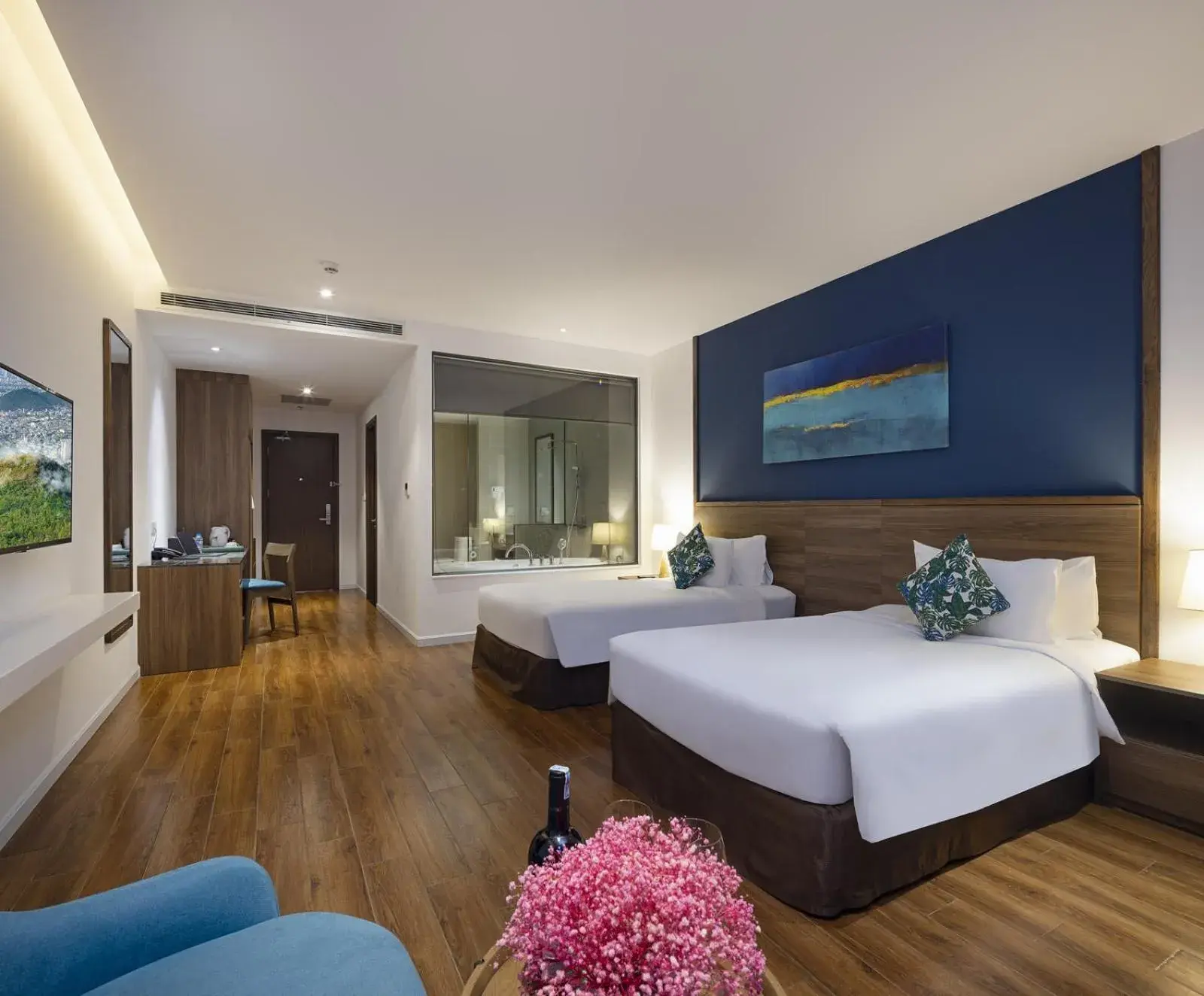 Premier Deluxe Twin Ocean View in Le Palmier Ho Tram Resort - Beachfront with Private Beach Premier Deluxe Twin Ocean View in Le Palmier Ho Tram Resort - Beachfront with Private Beach