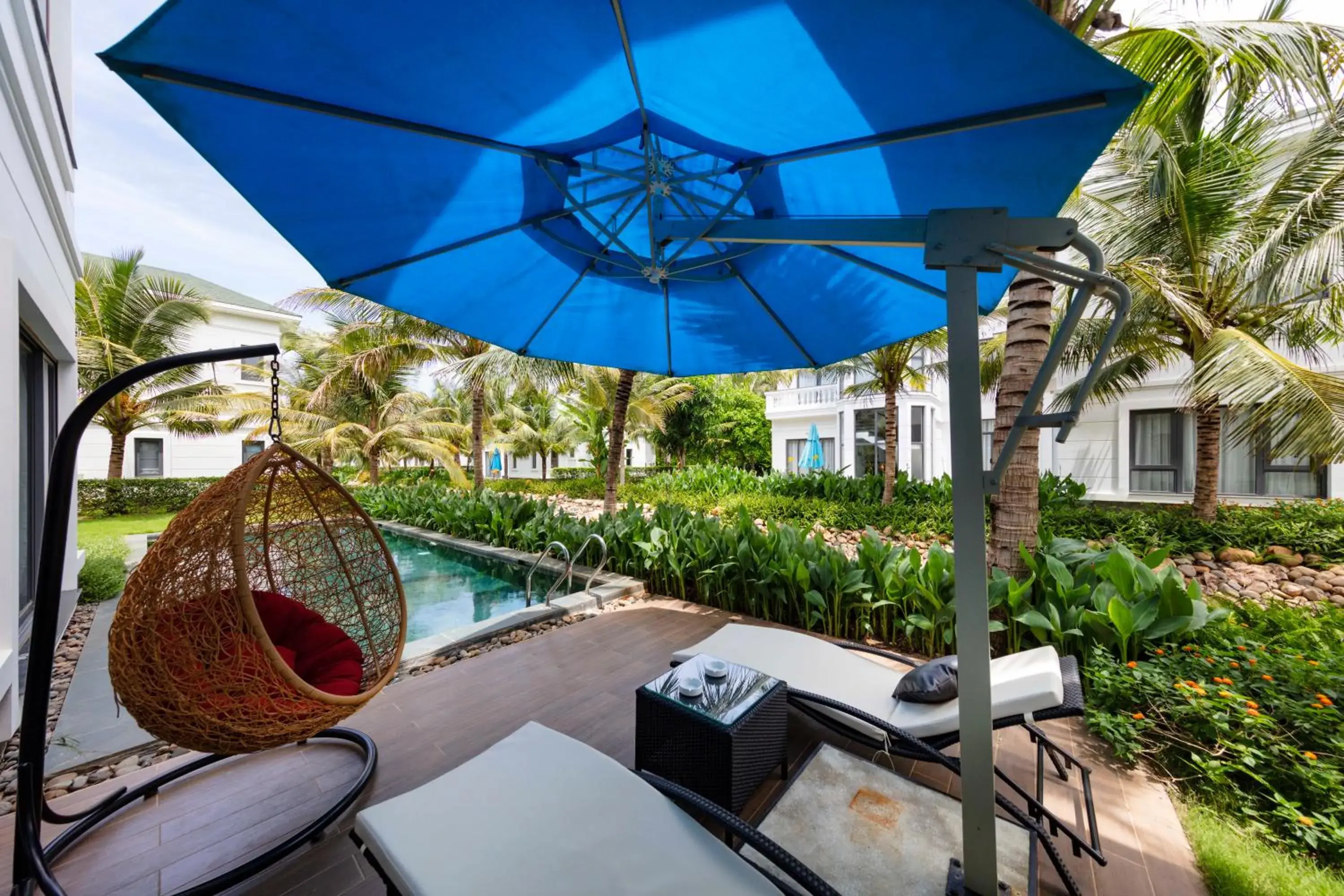 Three-Bedroom Villa with Private Pool and Garden View in Le Palmier Ho Tram Resort - Beachfront with Private Beach Three-Bedroom Villa with Private Pool and Garden View in Le Palmier Ho Tram Resort - Beachfront with Private Beach