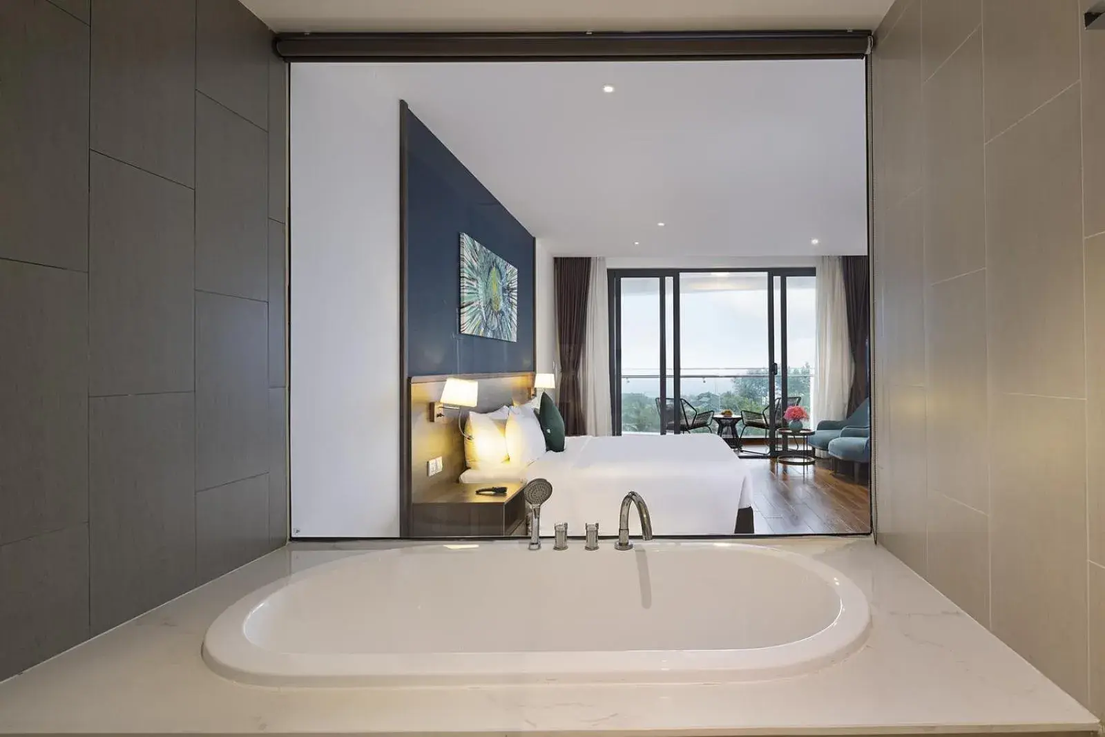 Premier Deluxe Twin Ocean View in Le Palmier Ho Tram Resort - Beachfront with Private Beach Premier Deluxe Twin Ocean View in Le Palmier Ho Tram Resort - Beachfront with Private Beach