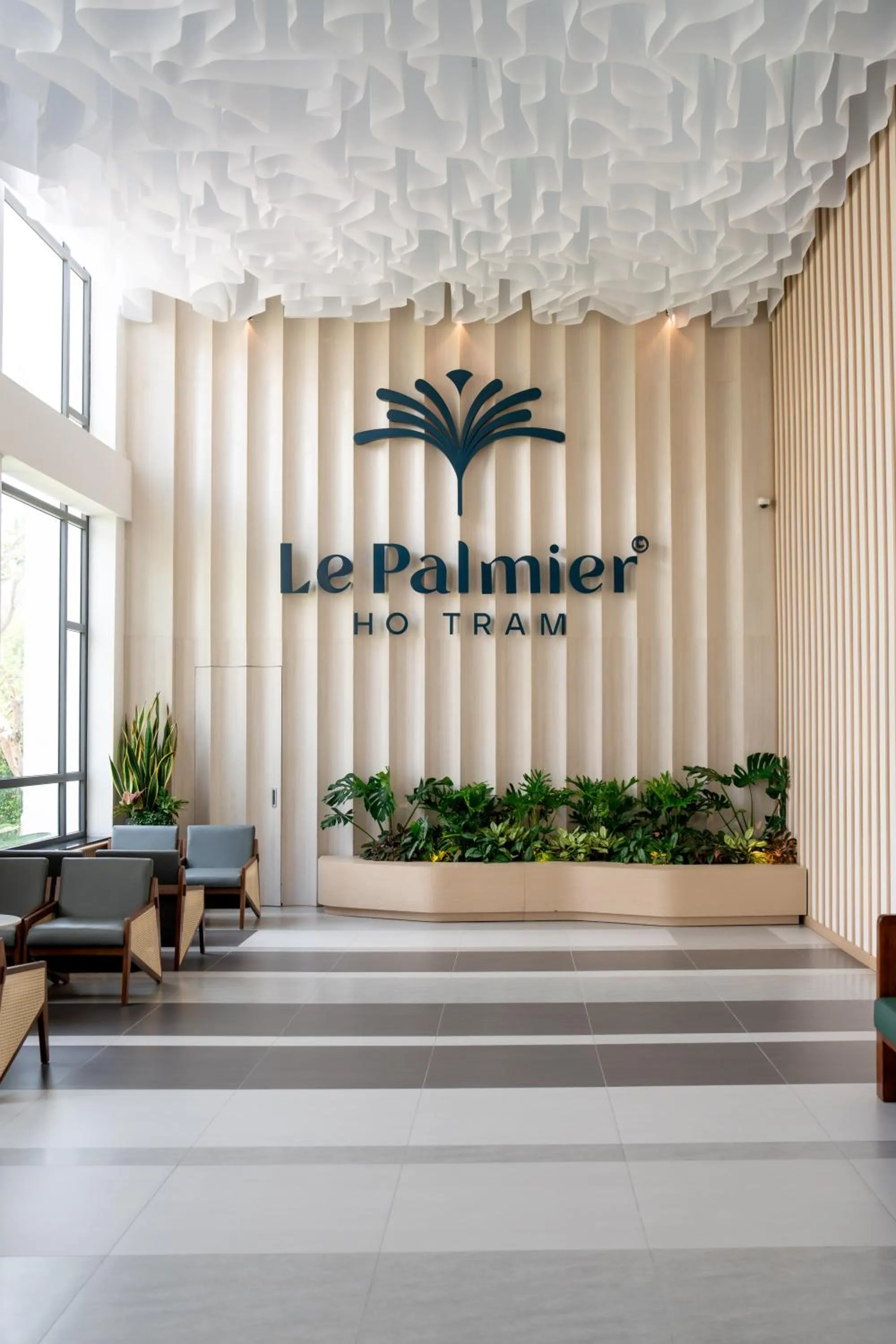 Lobby or reception in Le Palmier Ho Tram Resort - Beachfront with Private Beach