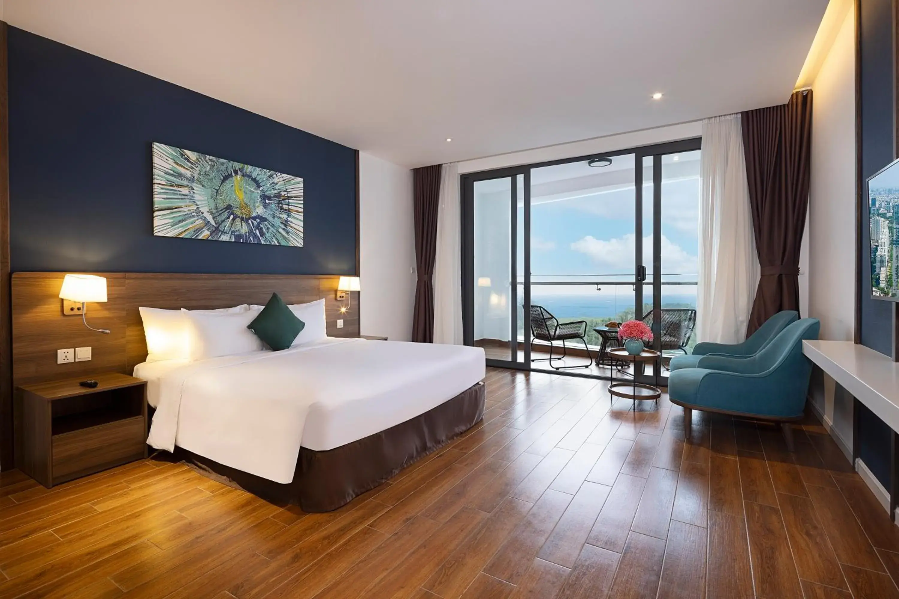 Living room, Bed in Le Palmier Ho Tram Resort Living room, Bed in Le Palmier Ho Tram Resort