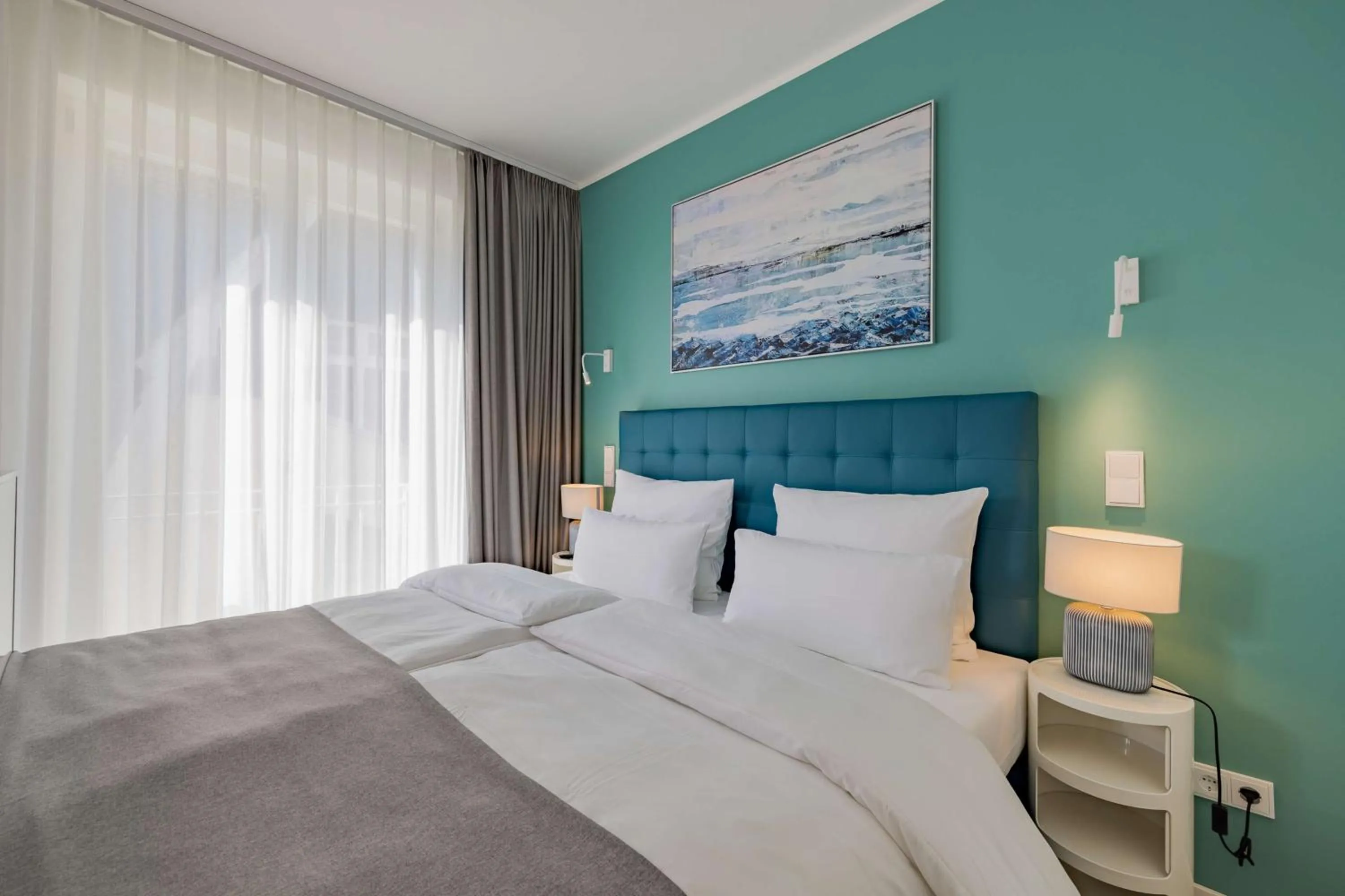 Bedroom, Bed in ATLANTIC Grand Hotel Travemünde