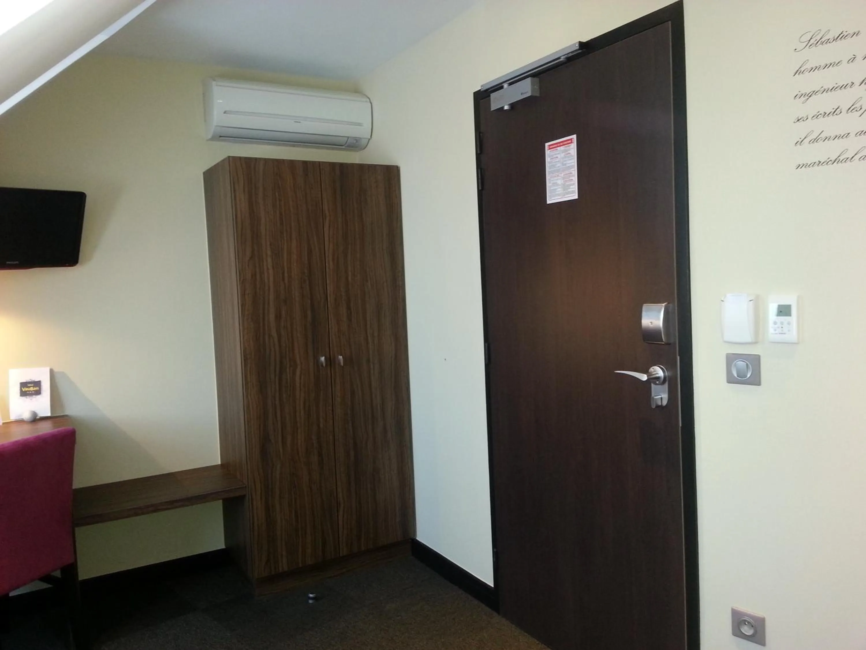 Decorative detail in Hotel Vauban