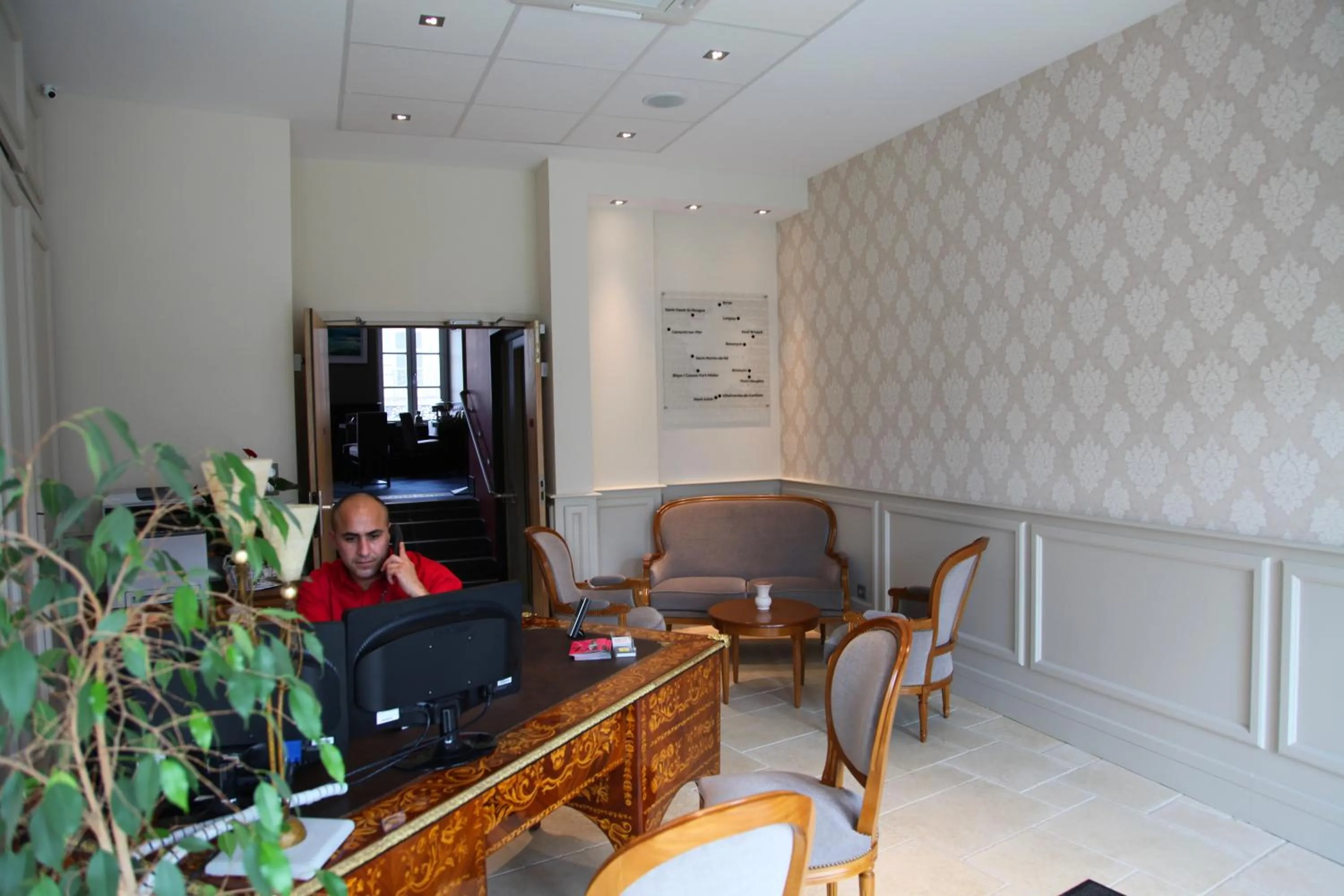 Lounge or bar in Hotel Vauban