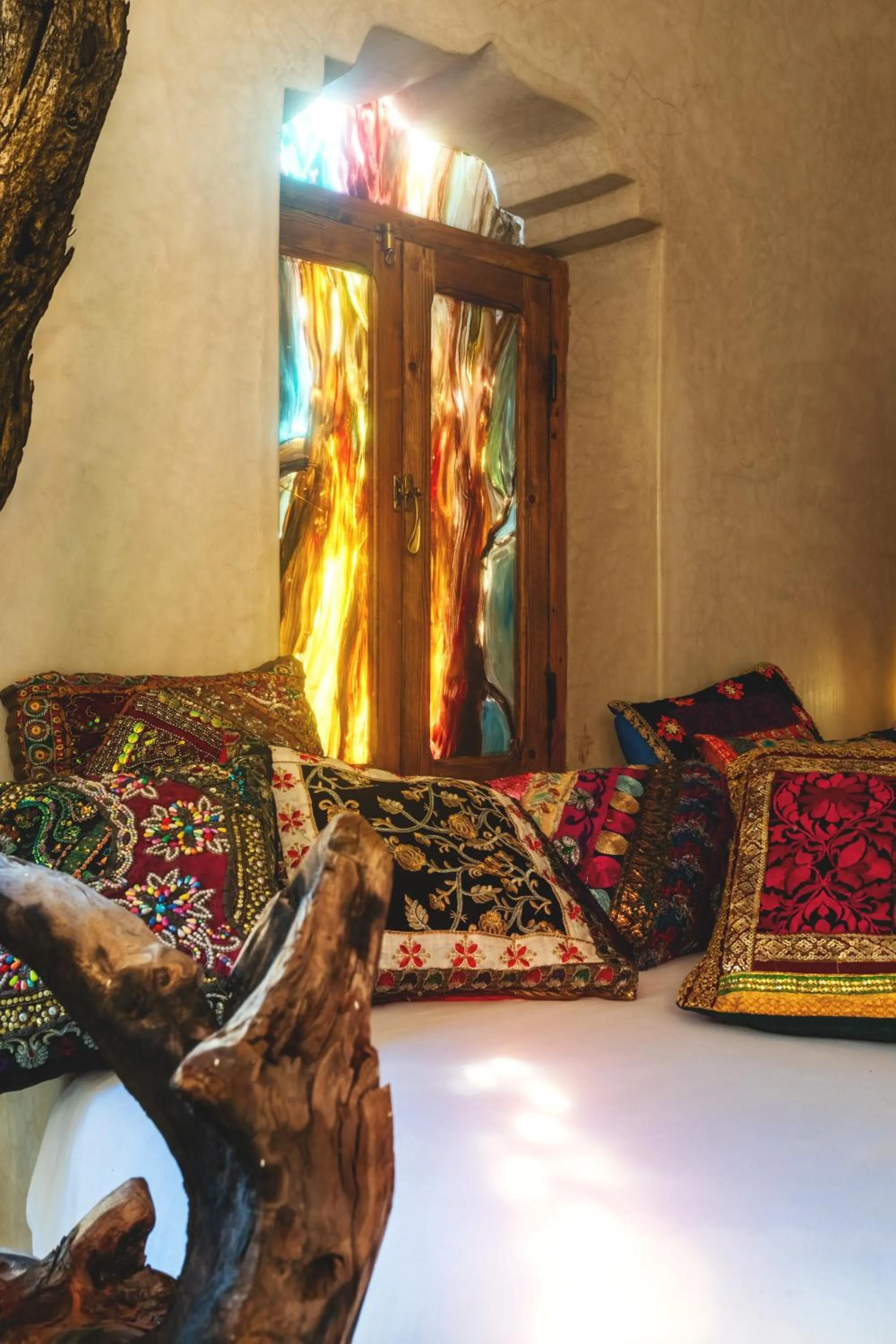 Bed in Riad Persephone