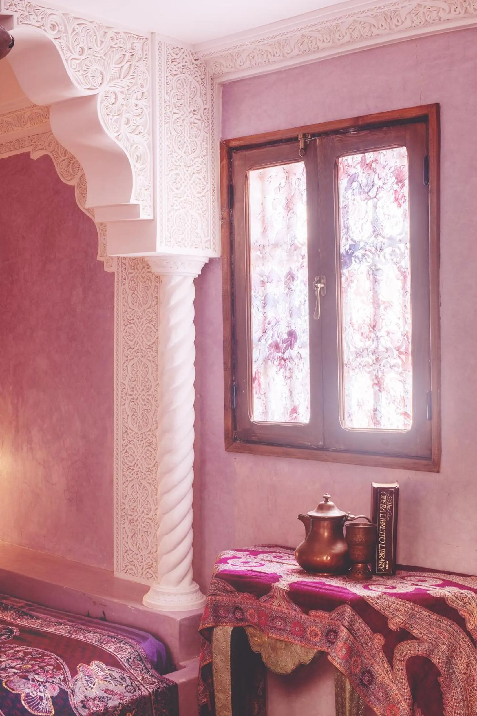 Bed in Riad Persephone
