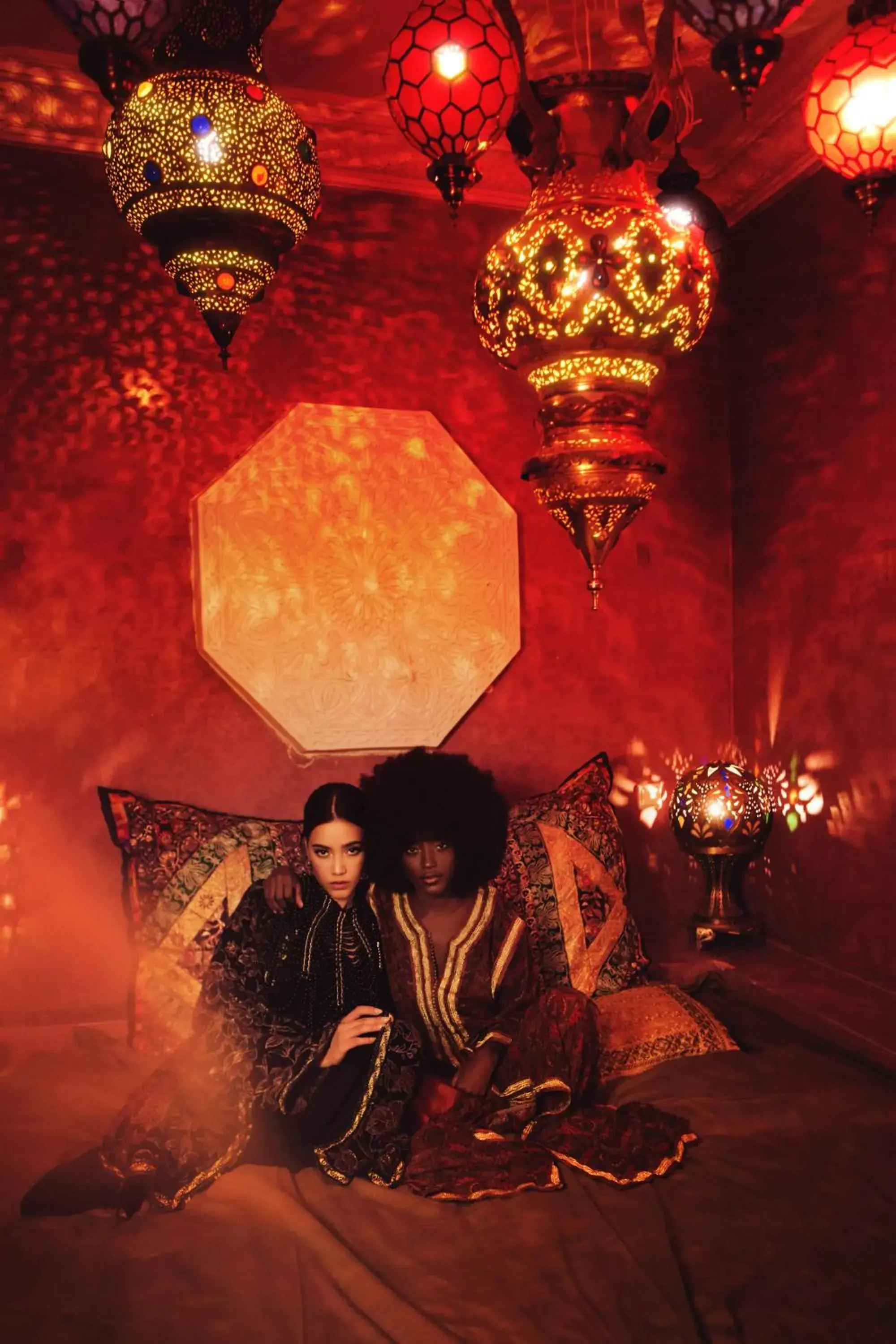 Bed in Riad Persephone Bed in Riad Persephone