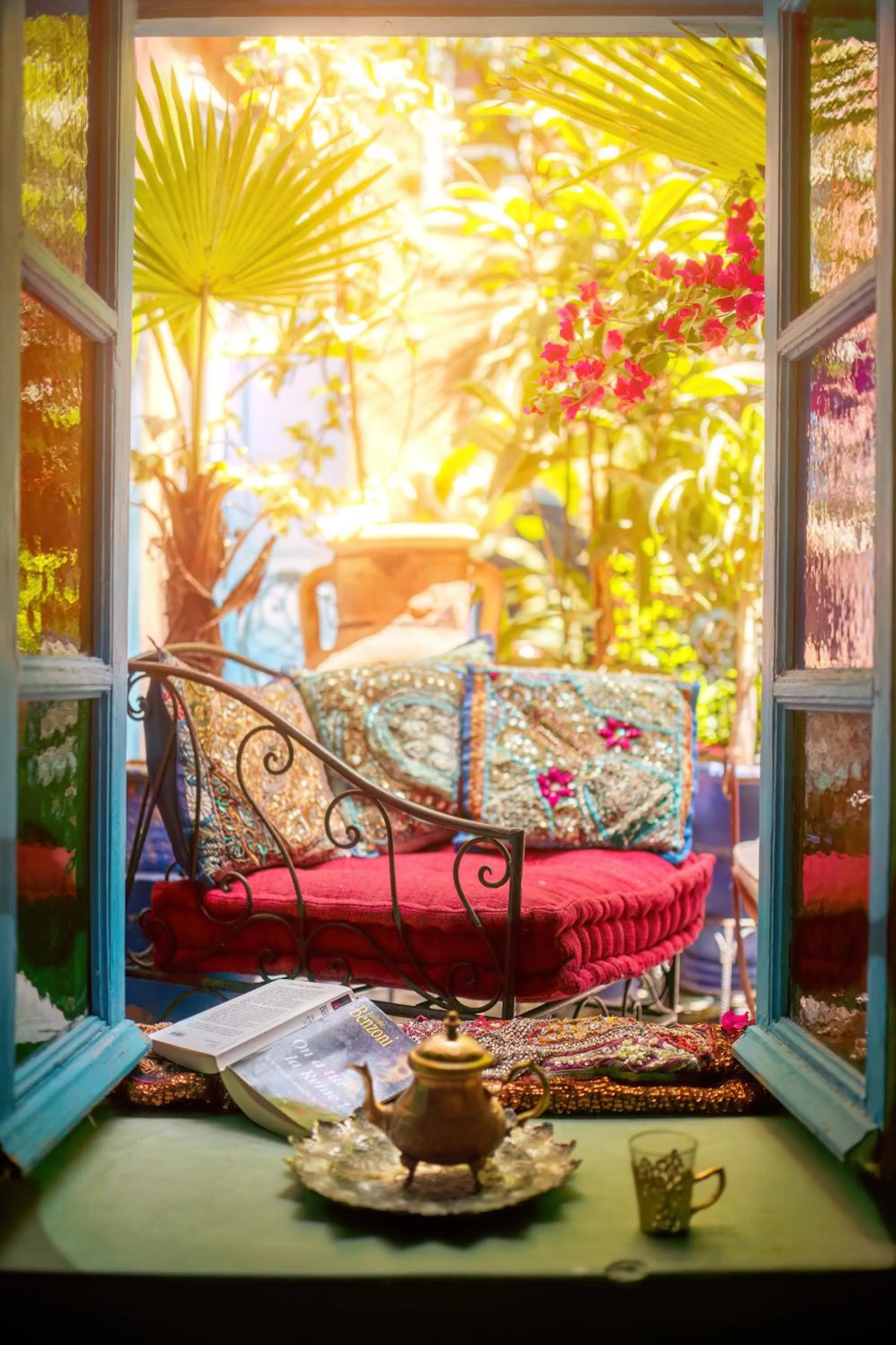 Patio in Riad Persephone