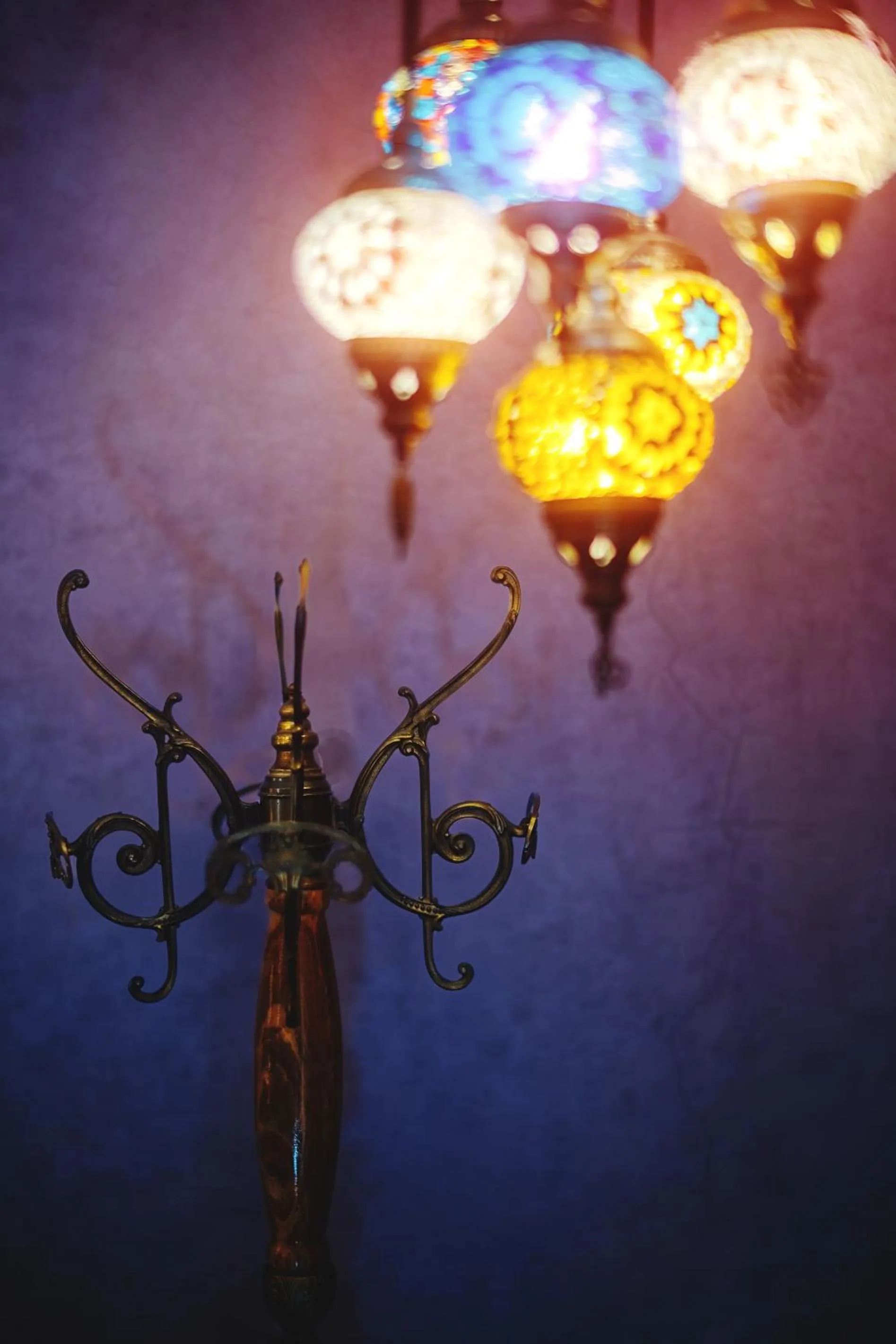 Decorative detail in Riad Persephone