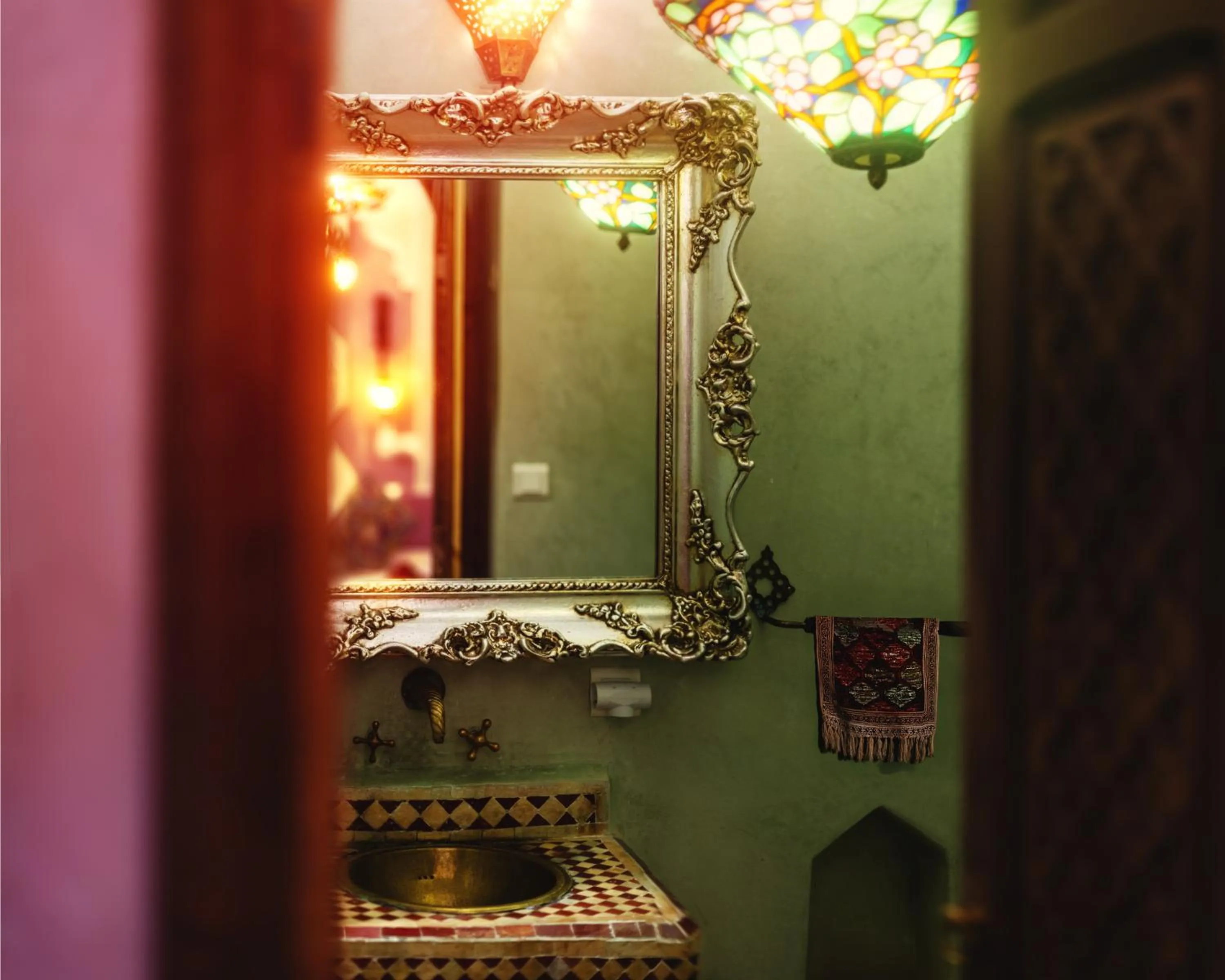 Bathroom in Riad Persephone