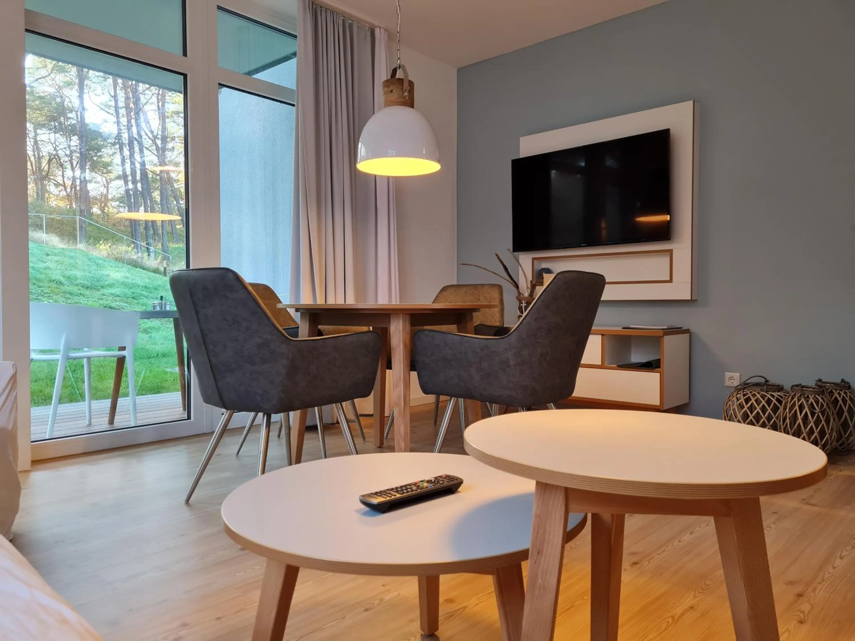 Living room in Upstalsboom Residenzen Trassenheide