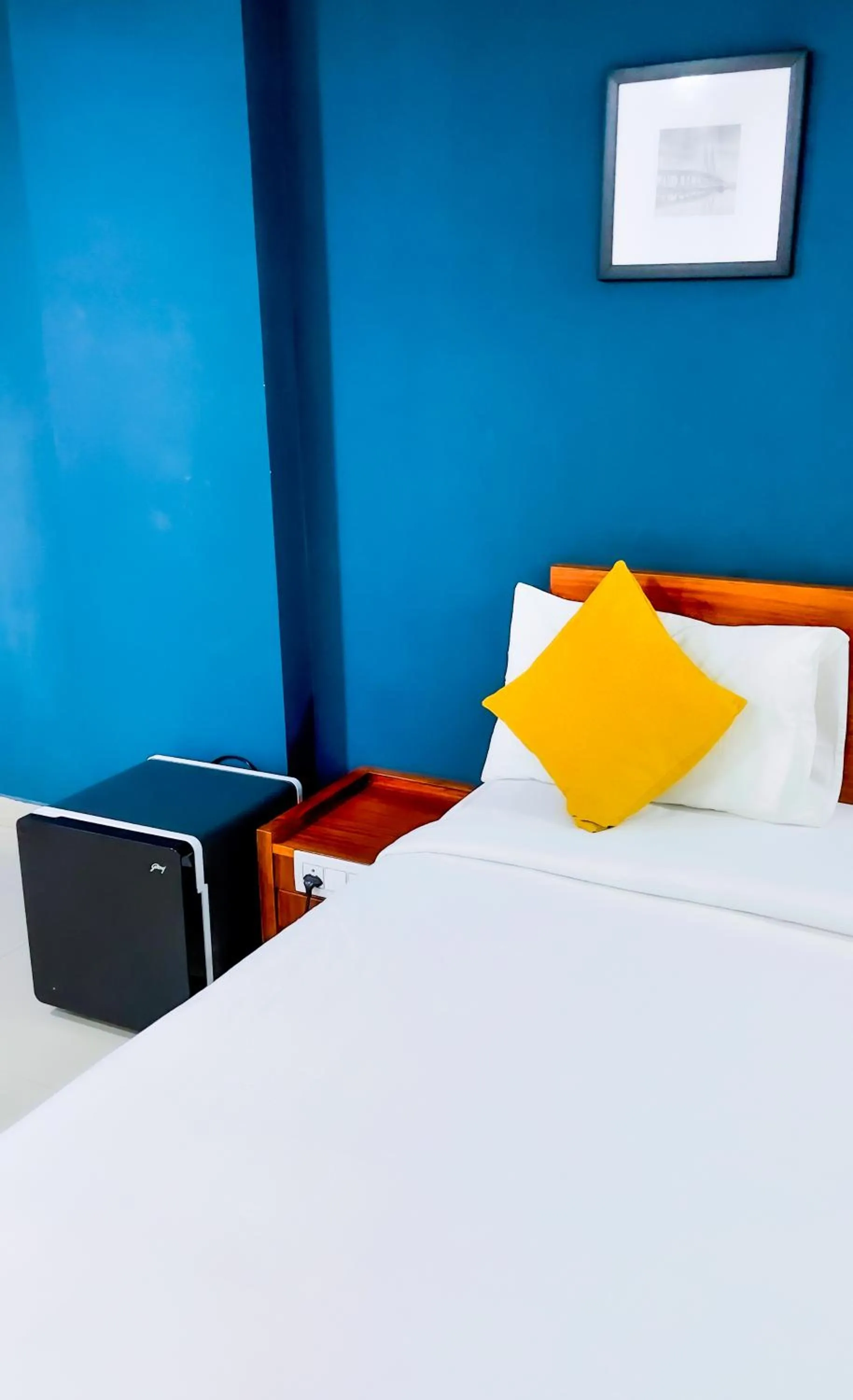 Bed in The Reach Hotel